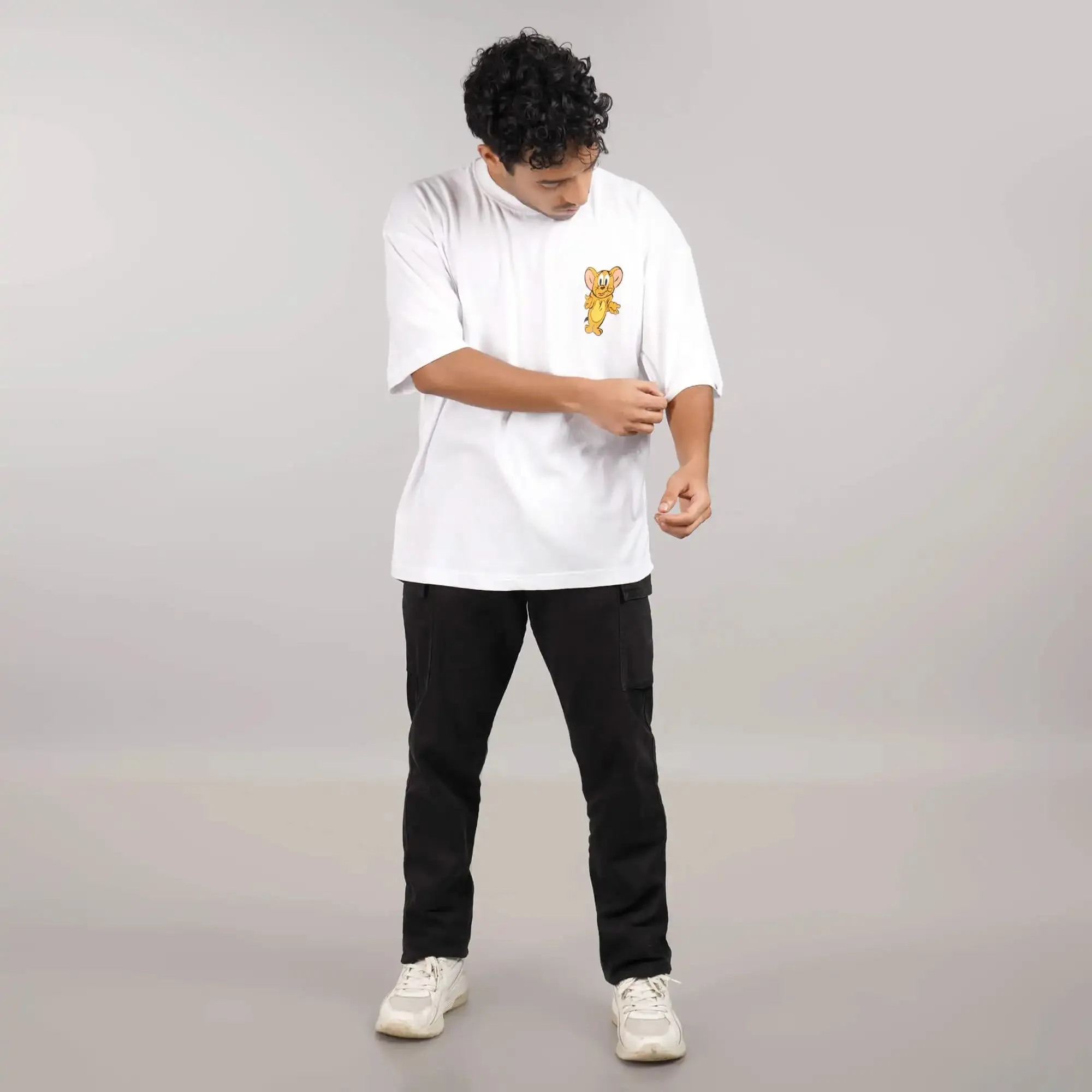 Where Is My Cheese Oversized T-Shirt sold by Ceazur product image thumbnail 3