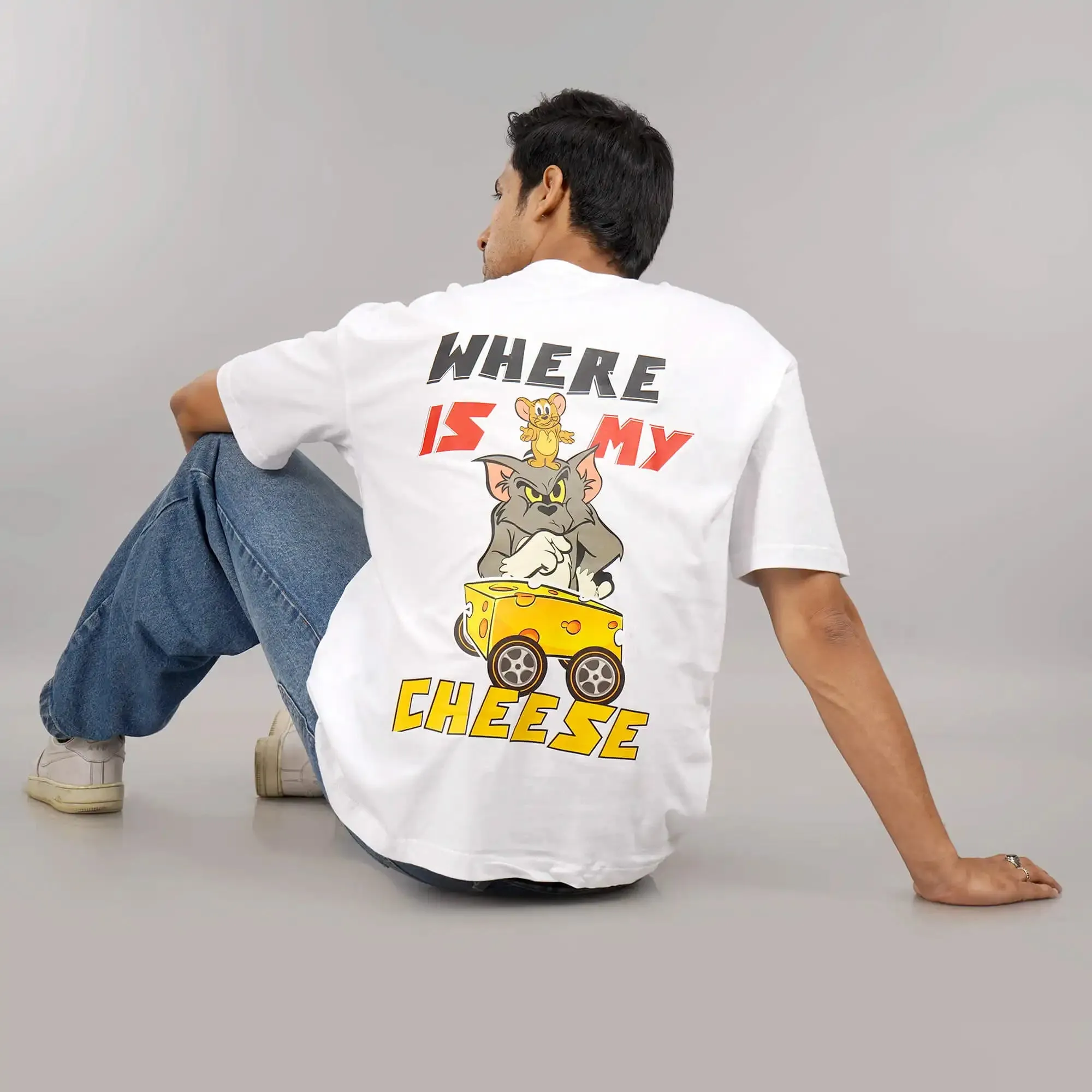 Where Is My Cheese Oversized T-Shirt sold by Ceazur
