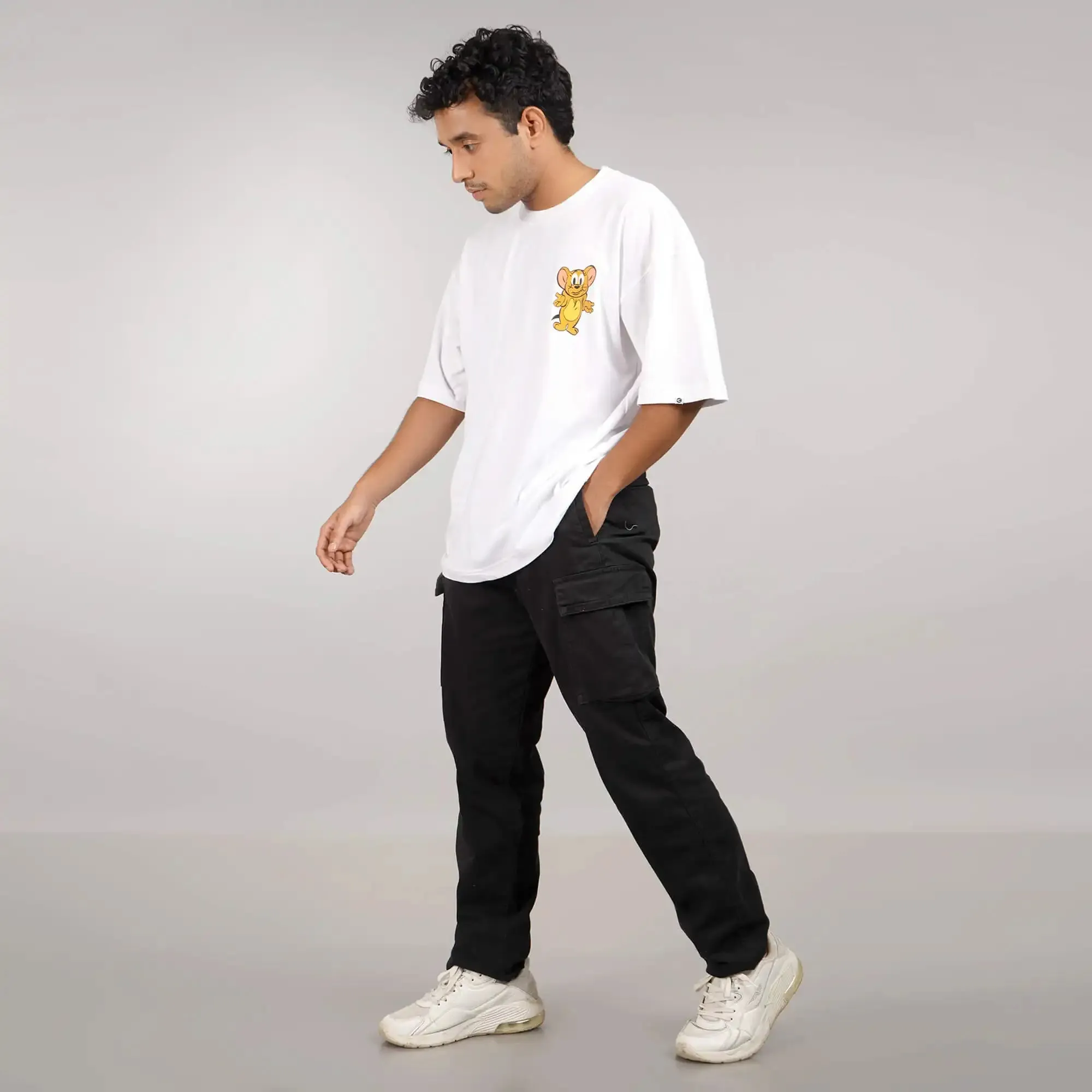 Where Is My Cheese Oversized T-Shirt sold by Ceazur product image thumbnail 4