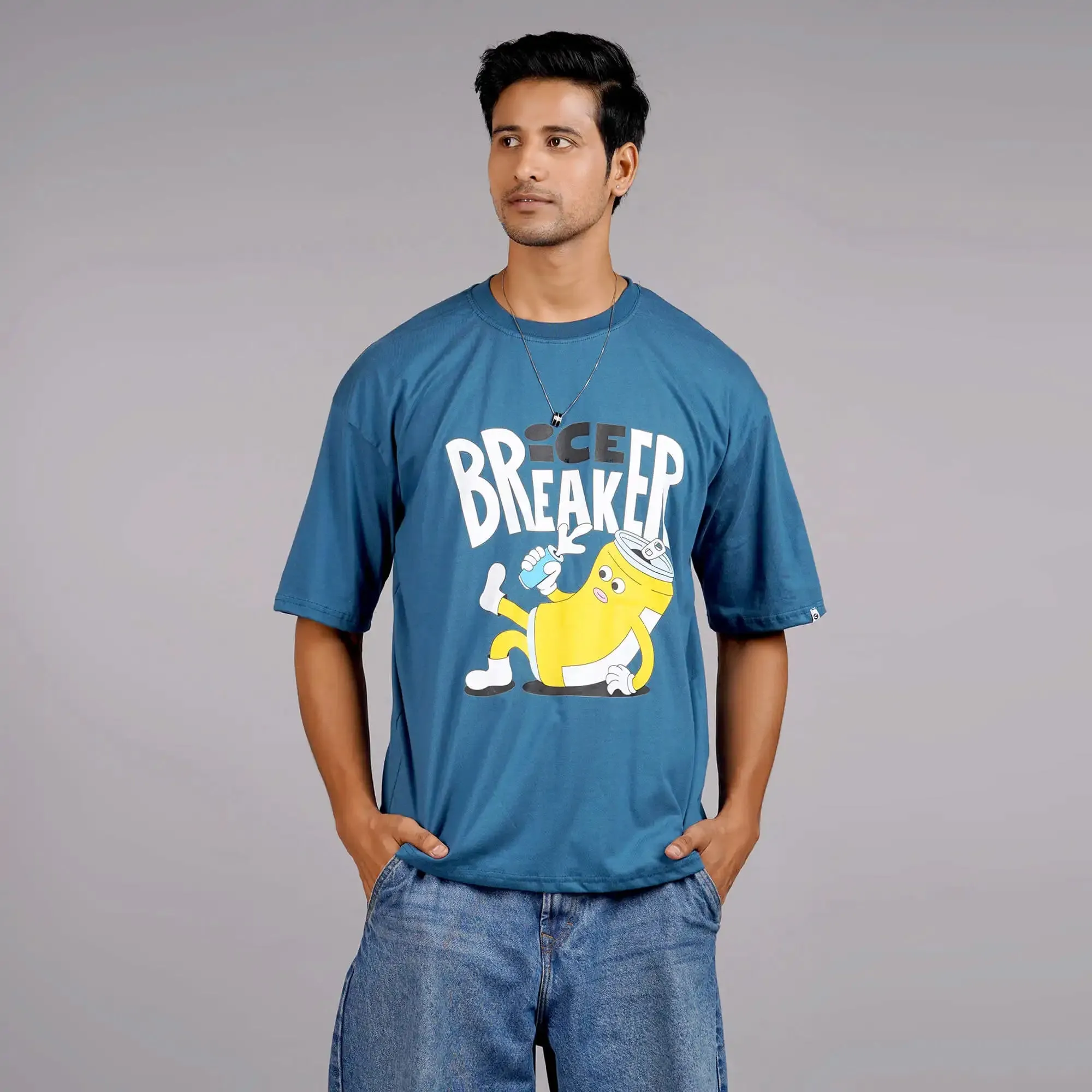 Ice Breaker Oversized T-Shirt sold by Ceazur product image thumbnail 5
