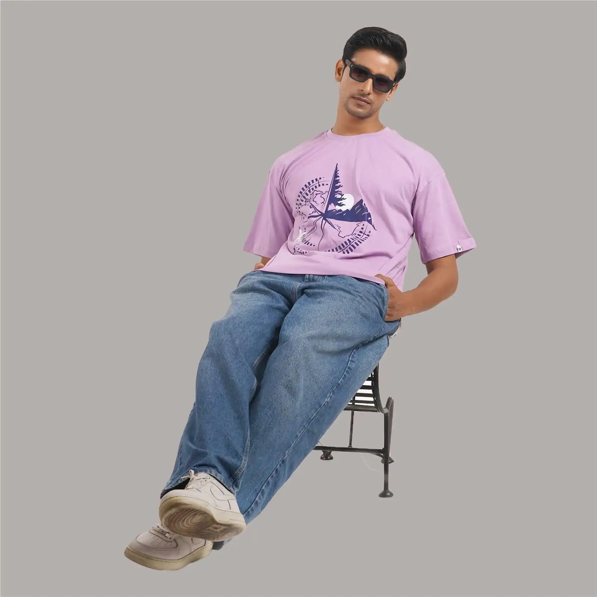 Time Zone Oversized T-Shirt sold by Ceazur product image thumbnail 4