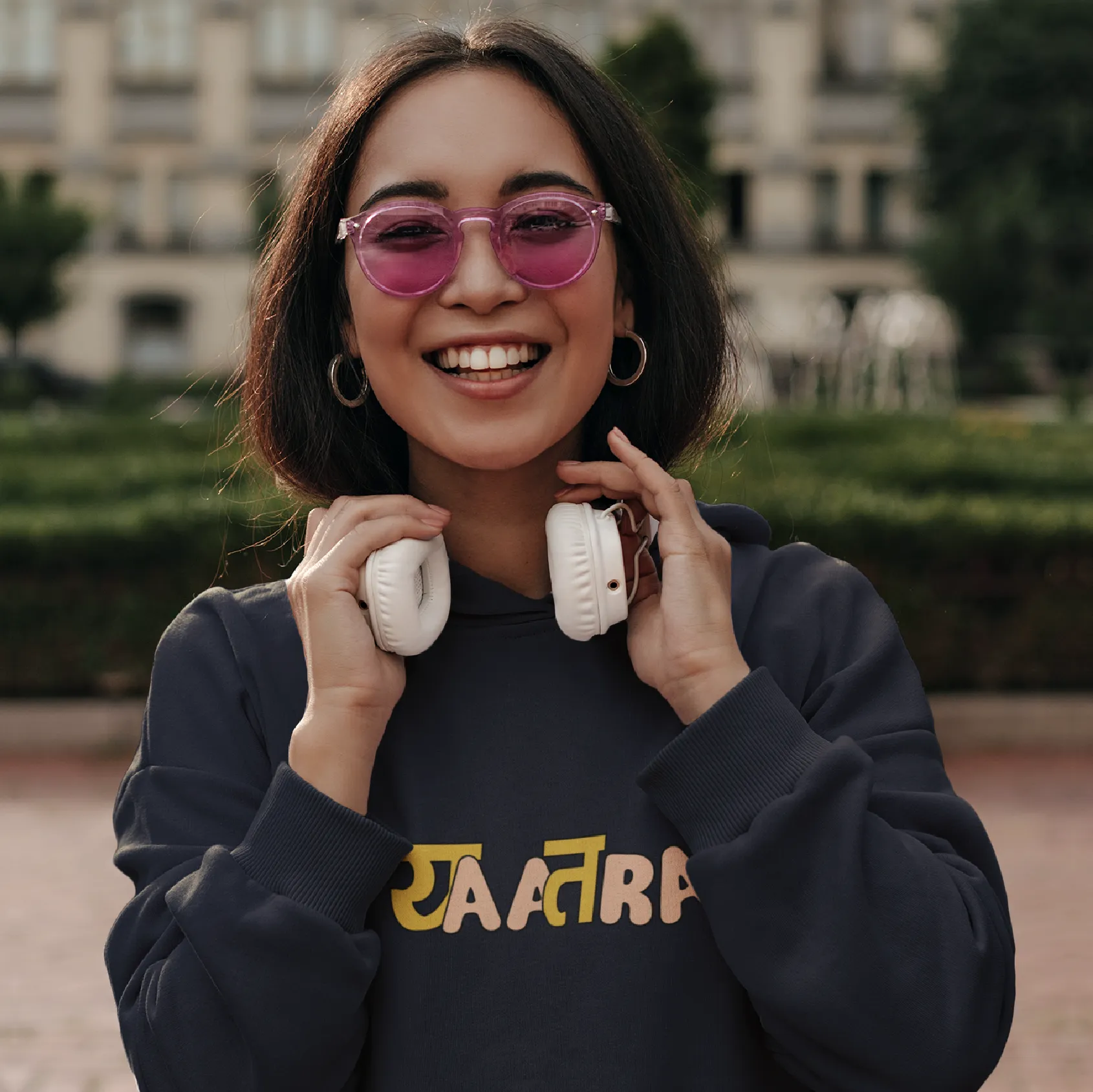 Yatra Oversized Hoodie sold by Ceazur product image thumbnail 2