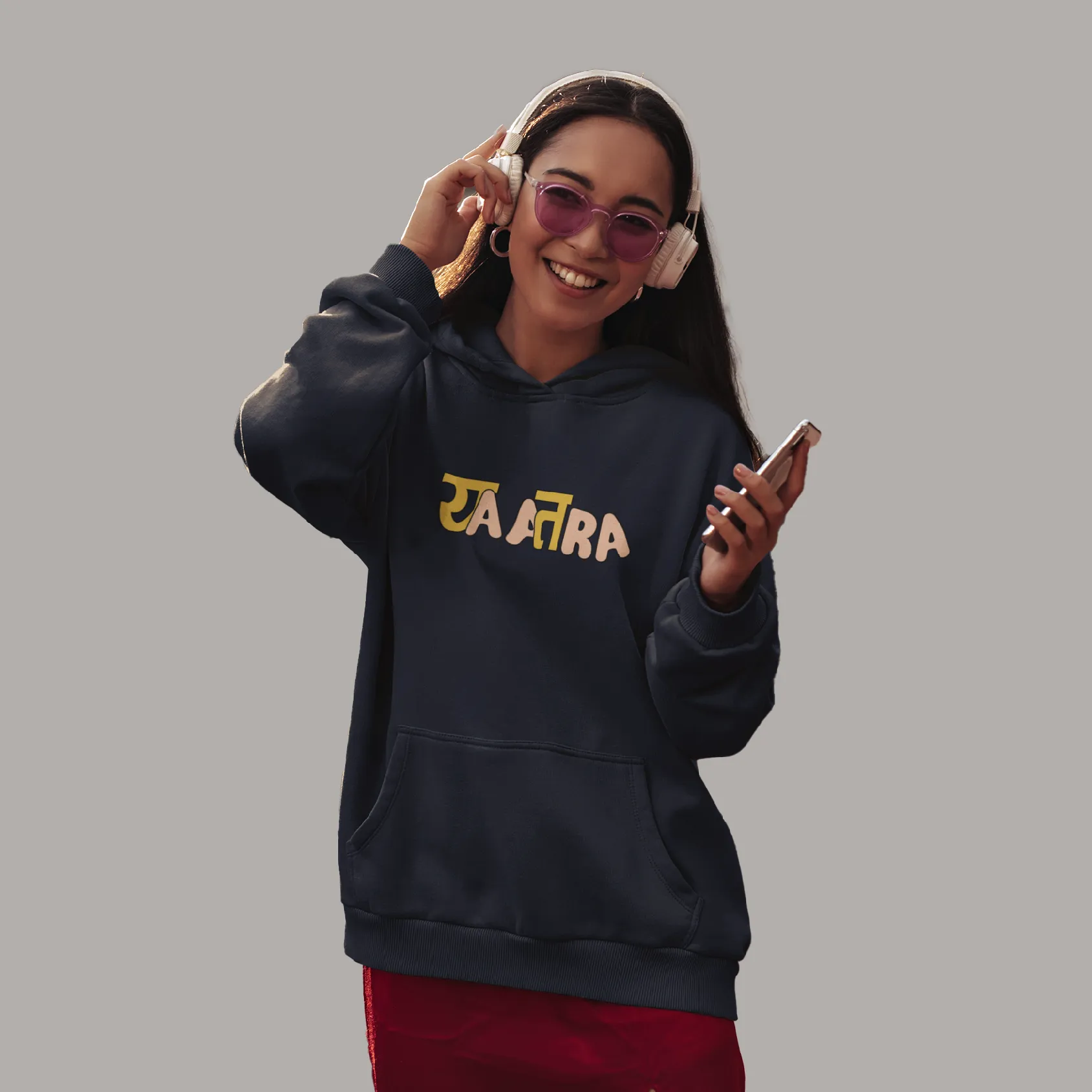 Yatra Oversized Hoodie sold by Ceazur product image thumbnail 3