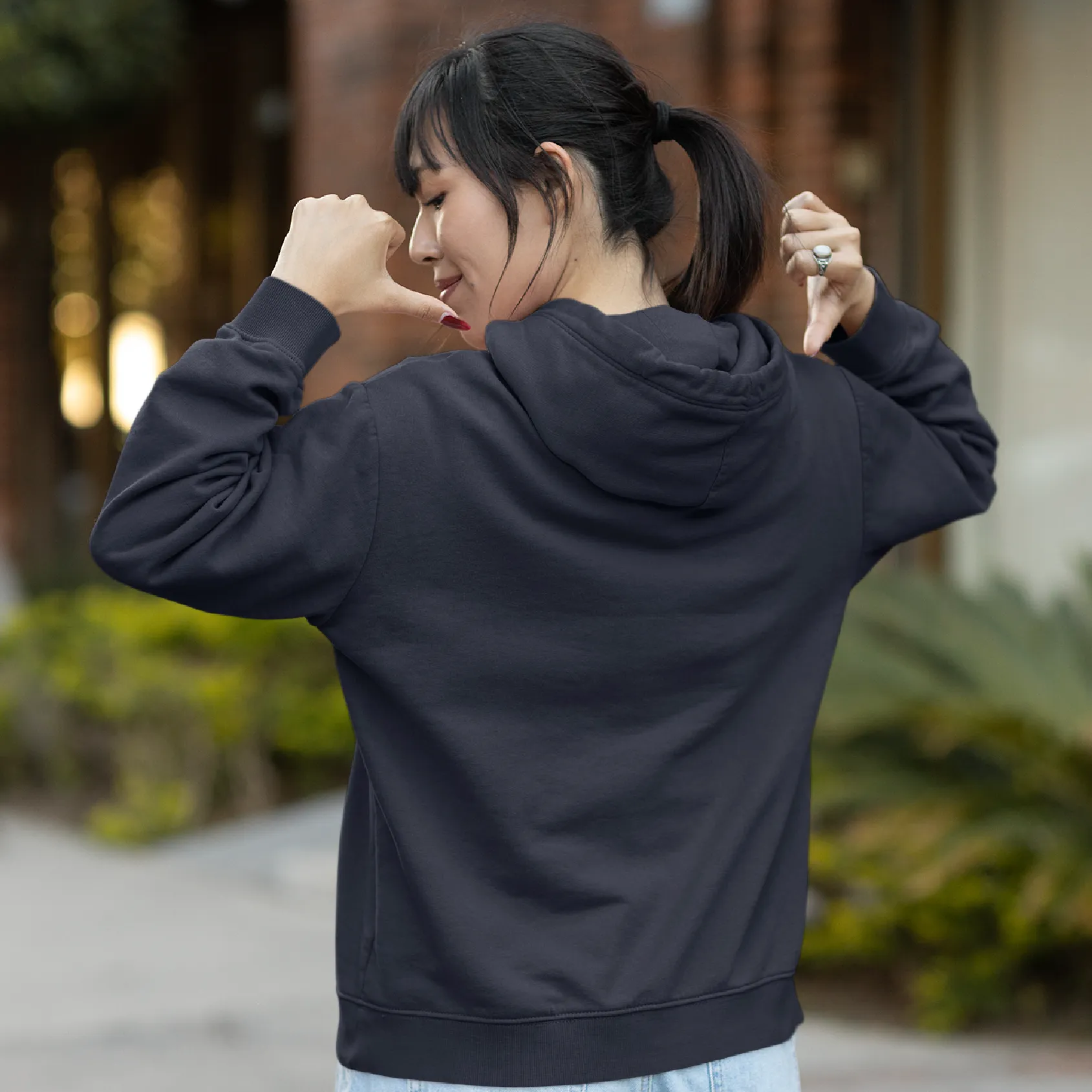 Yatra Oversized Hoodie sold by Ceazur product image thumbnail 4