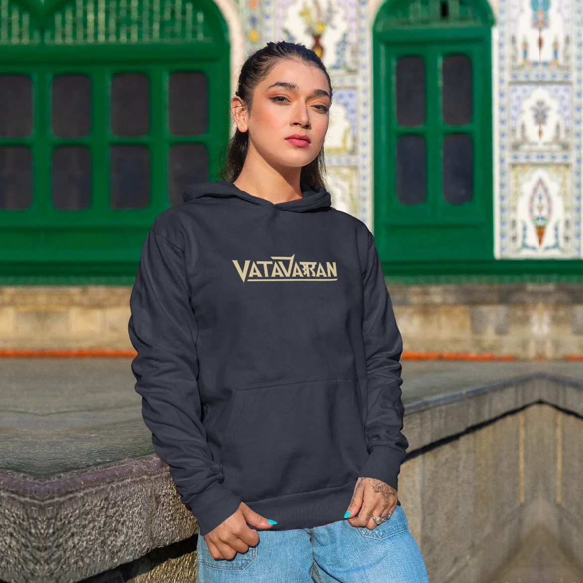 Vatavaran - Oversized T-Shirt sold by Ceazur product image thumbnail 2