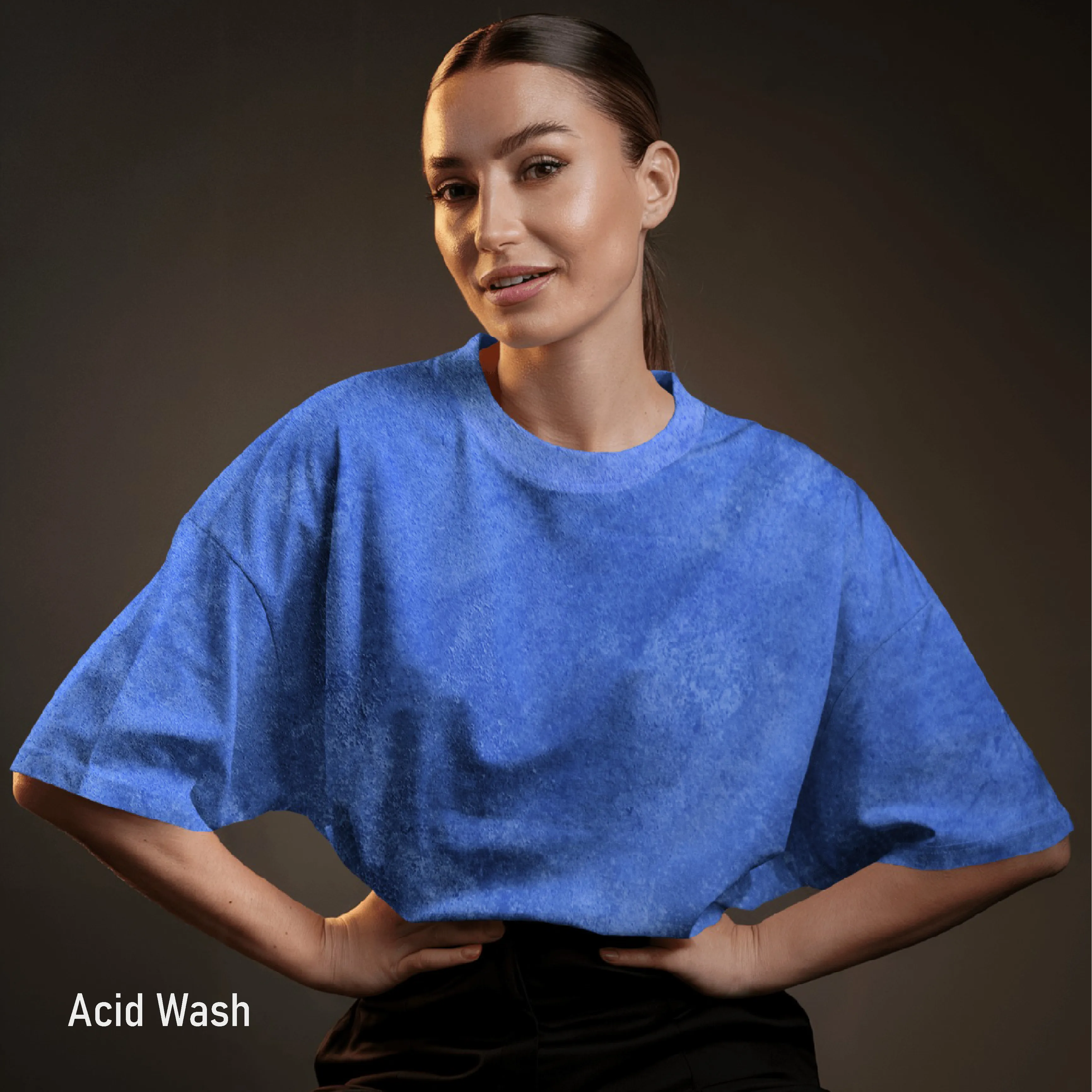 Acid Wash Oversized T-Shirt sold by Ceazur