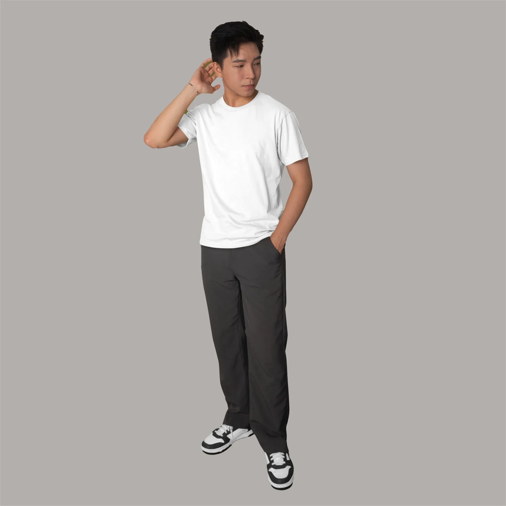 Solid Oversized T-Shirt sold by Ceazur product image thumbnail 4