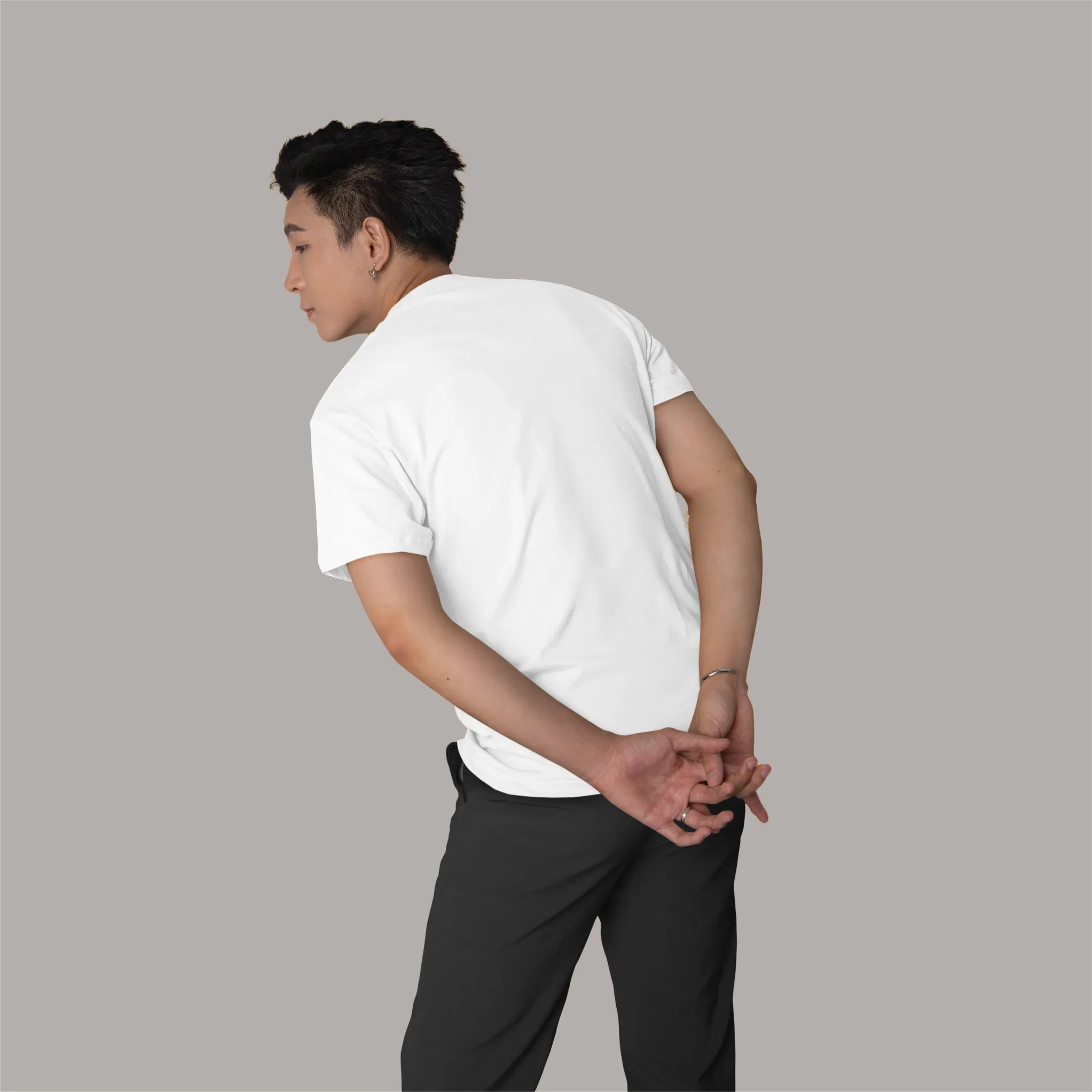 Solid Oversized T-Shirt sold by Ceazur product image thumbnail 3