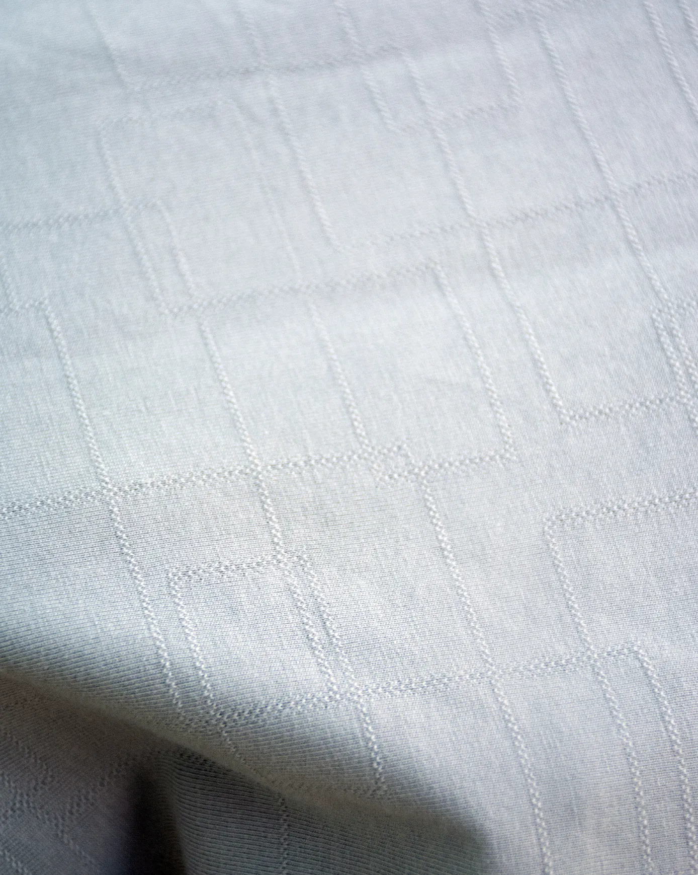 Gray Jacquard-Knit Polo T-Shirt With Zip sold by Ceazur product image thumbnail 4