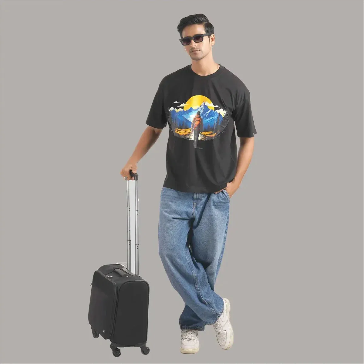 Pick Any 3 - Printed Oversized Travel T-Shirts sold by Ceazur product image thumbnail 5