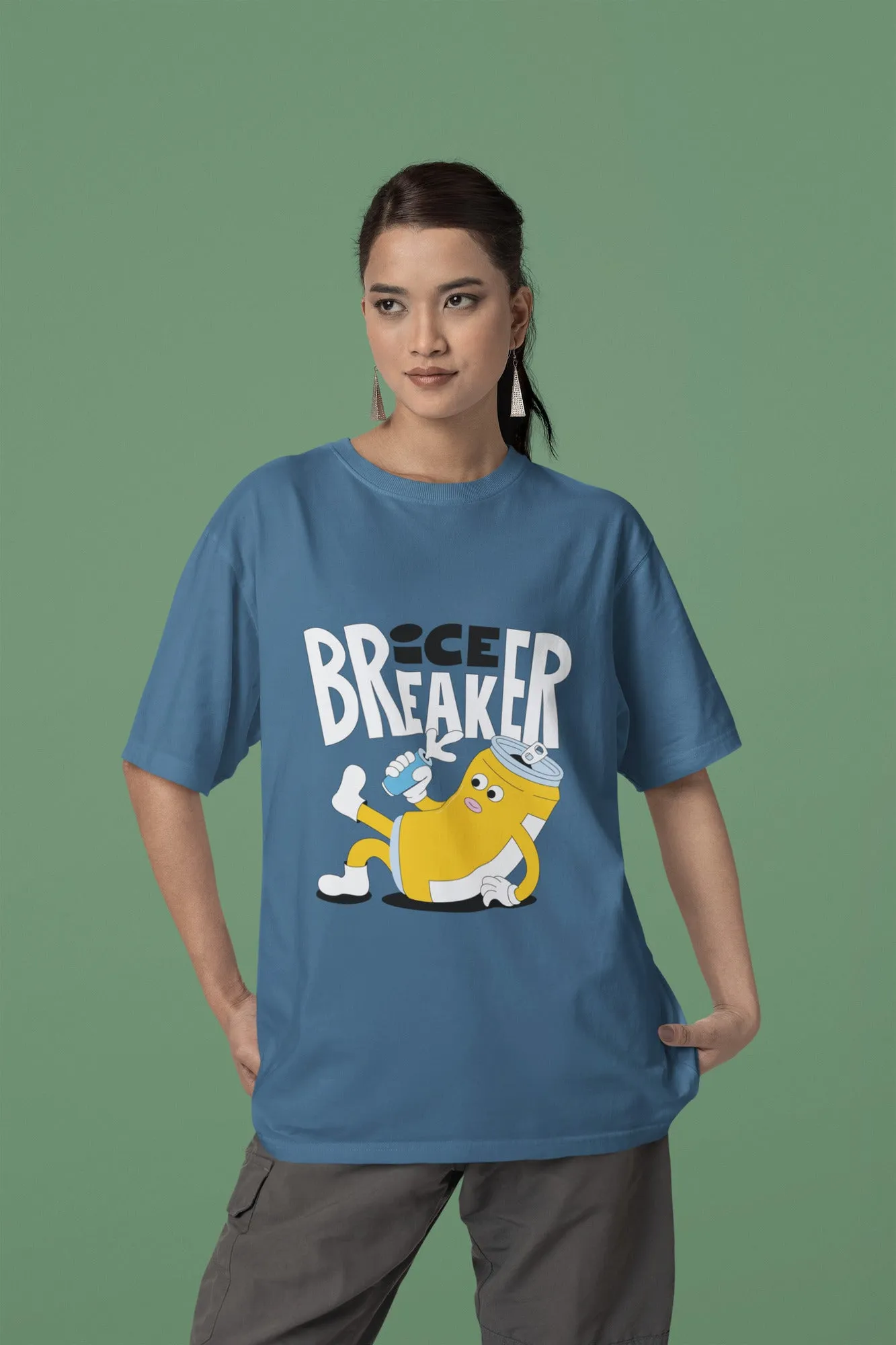 Ice Breaker Oversized T-Shirt sold by Ceazur product image thumbnail 2
