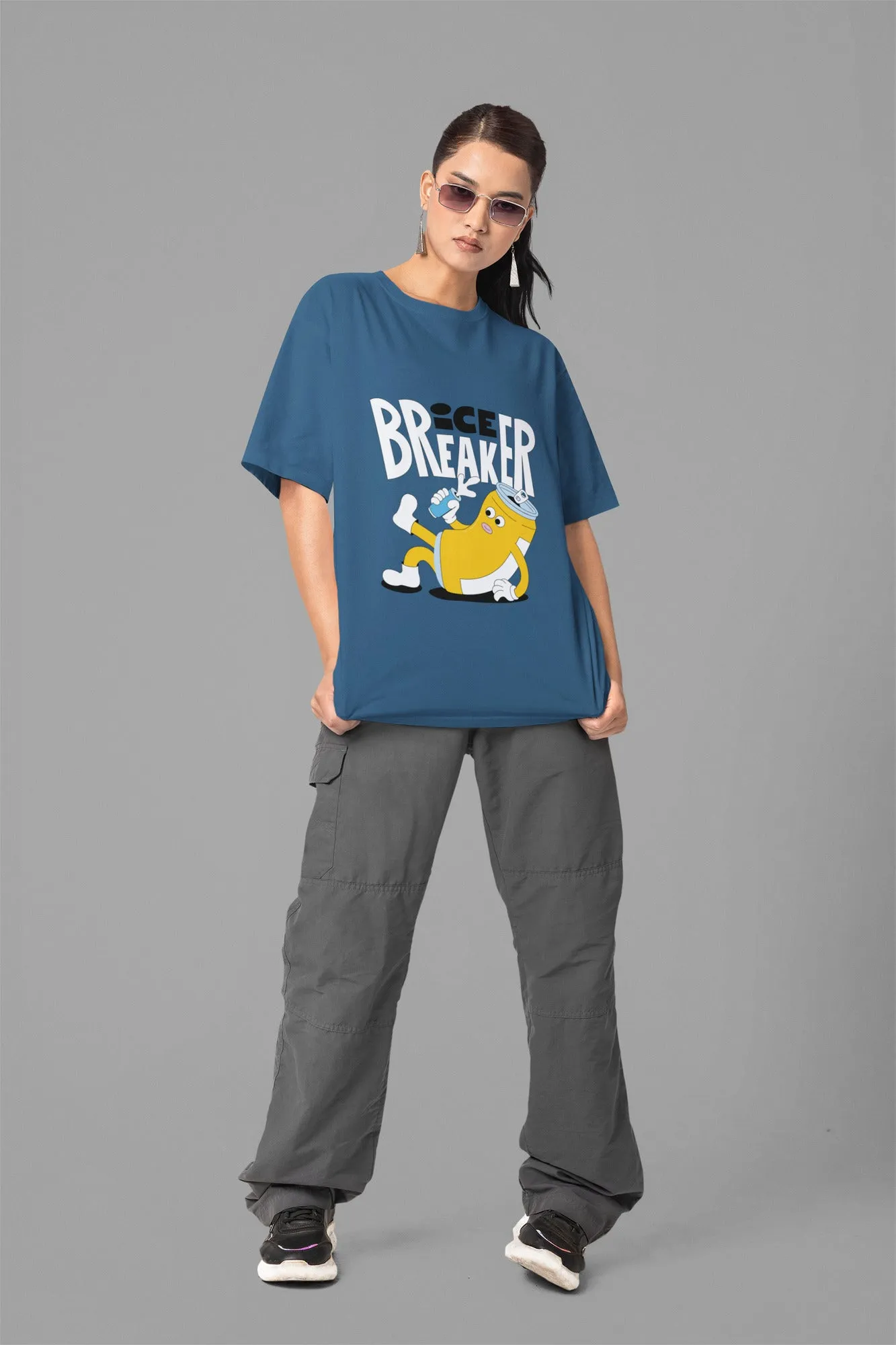 Ice Breaker Oversized T-Shirt sold by Ceazur