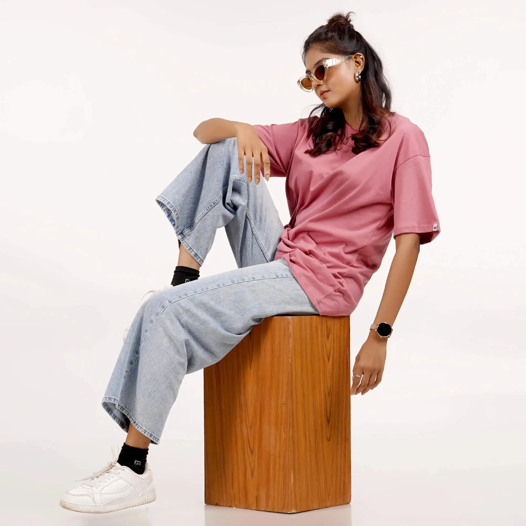 Plain Oversized T-Shirt sold by Ceazur product image thumbnail 2