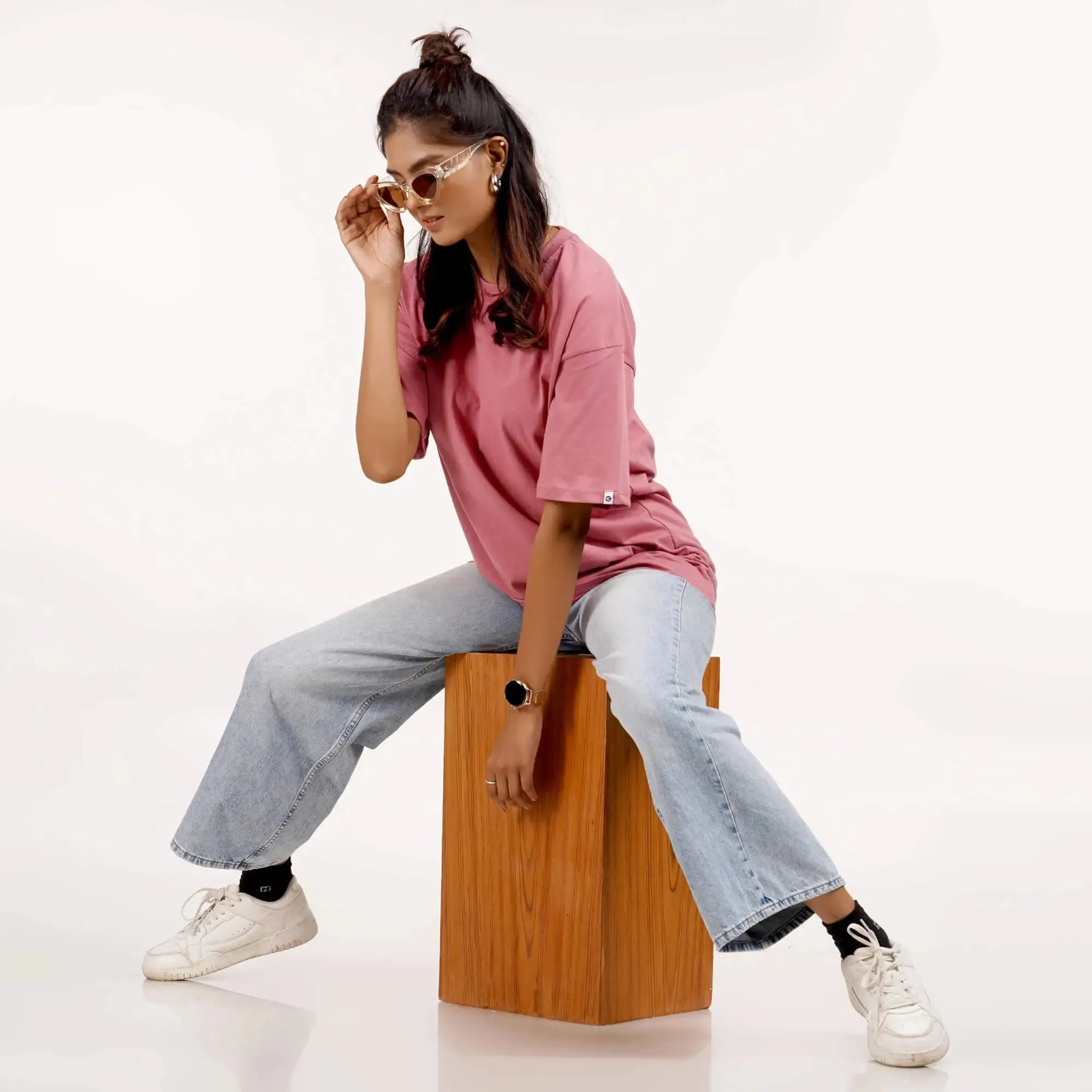 Plain Oversized T-Shirt sold by Ceazur product image thumbnail 3