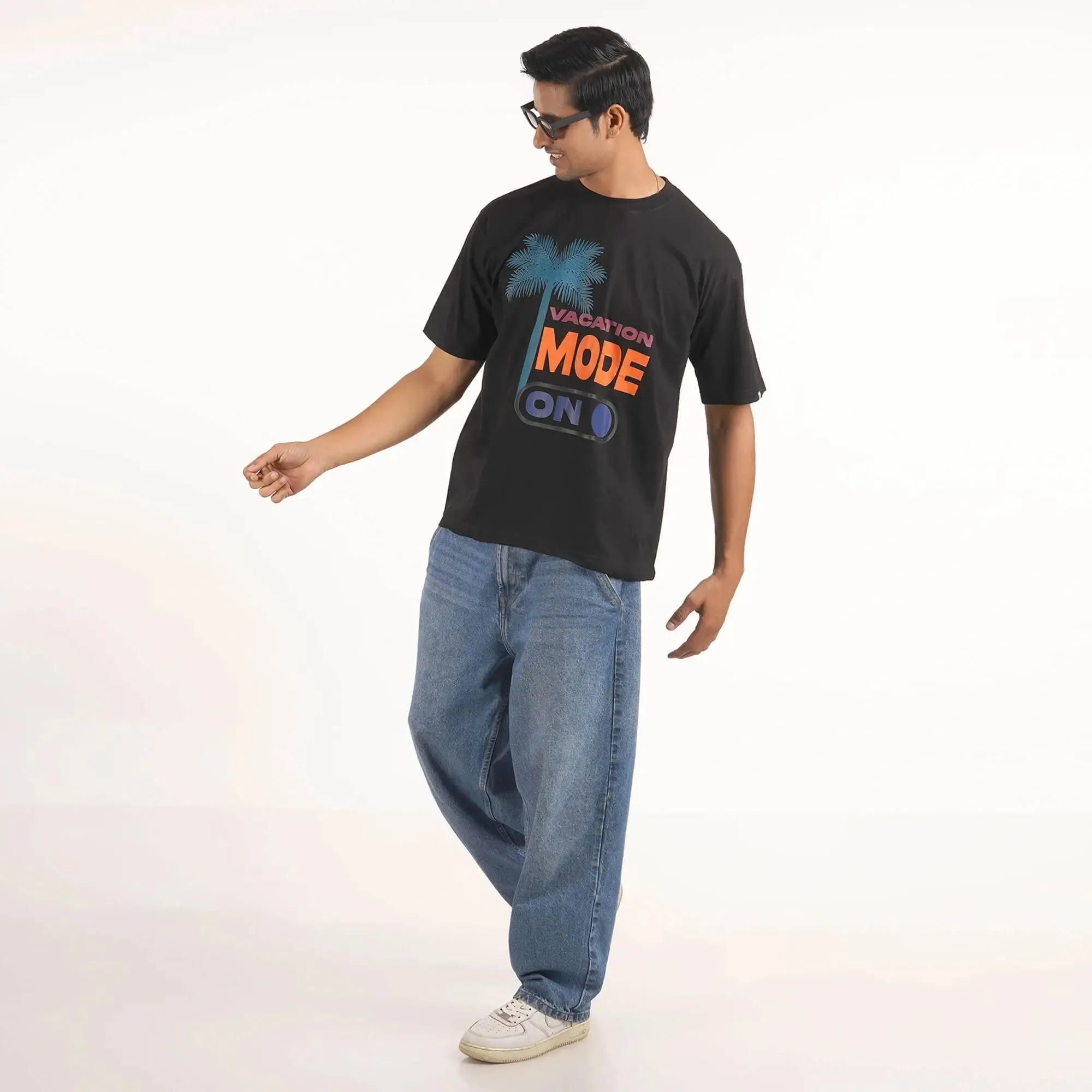 Vacation Mode On Oversized T-Shirt sold by Ceazur product image thumbnail 3