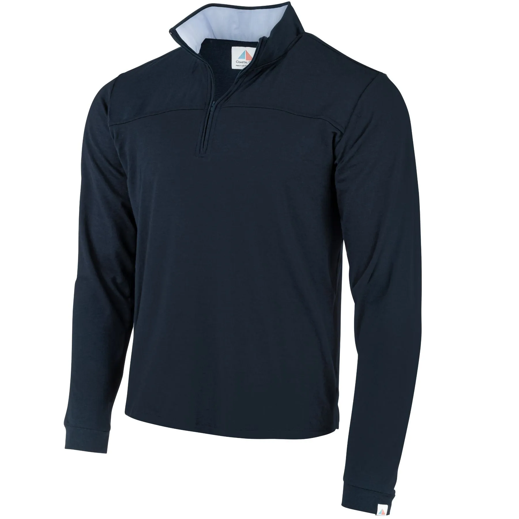 Montauk Deckhand Q-Zip - Navy sold by Coastal Crew product image thumbnail 3
