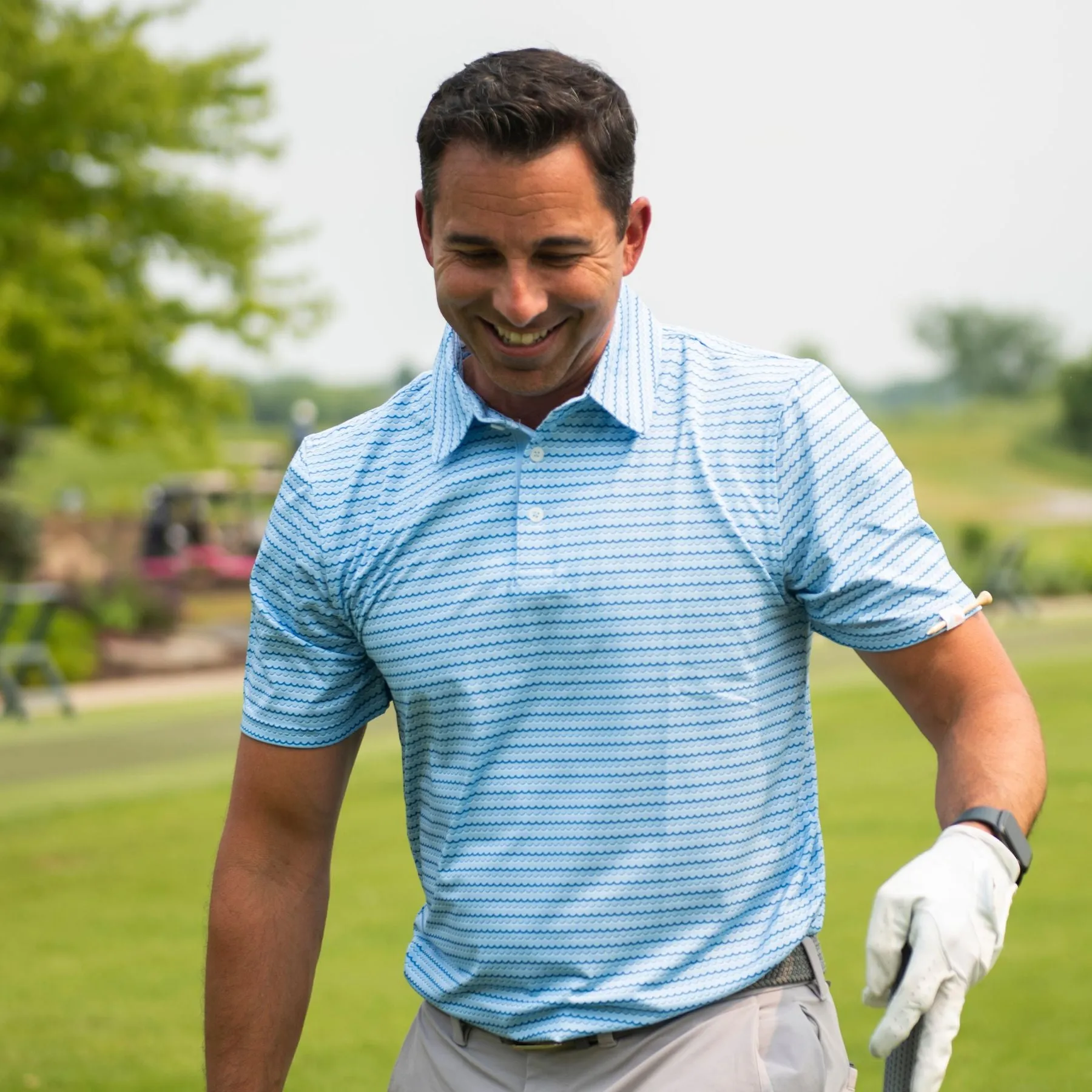 FINAL SALE: "Waveland" Performance Golf Polo sold by Coastal Crew product image thumbnail 3