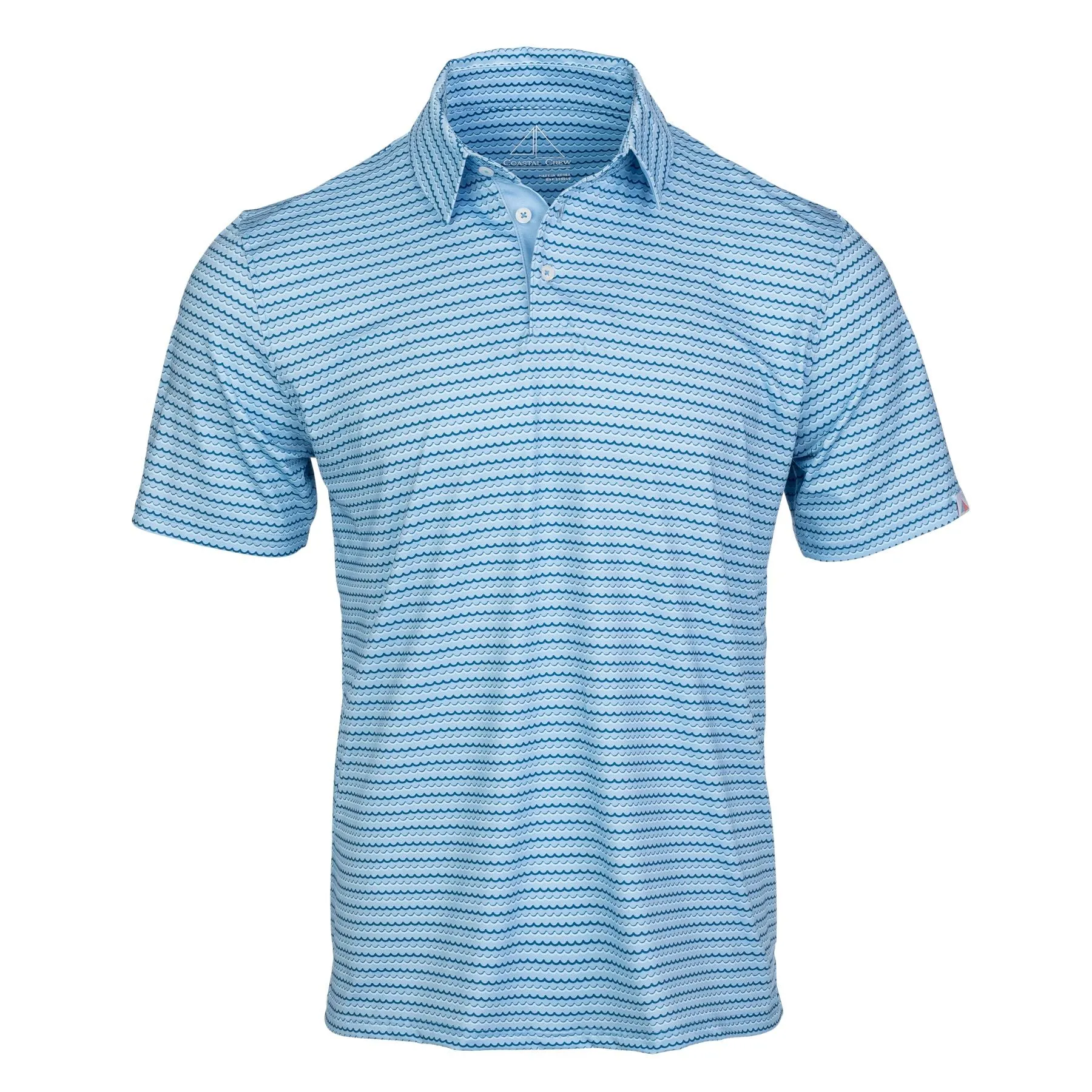 FINAL SALE: "Waveland" Performance Golf Polo sold by Coastal Crew