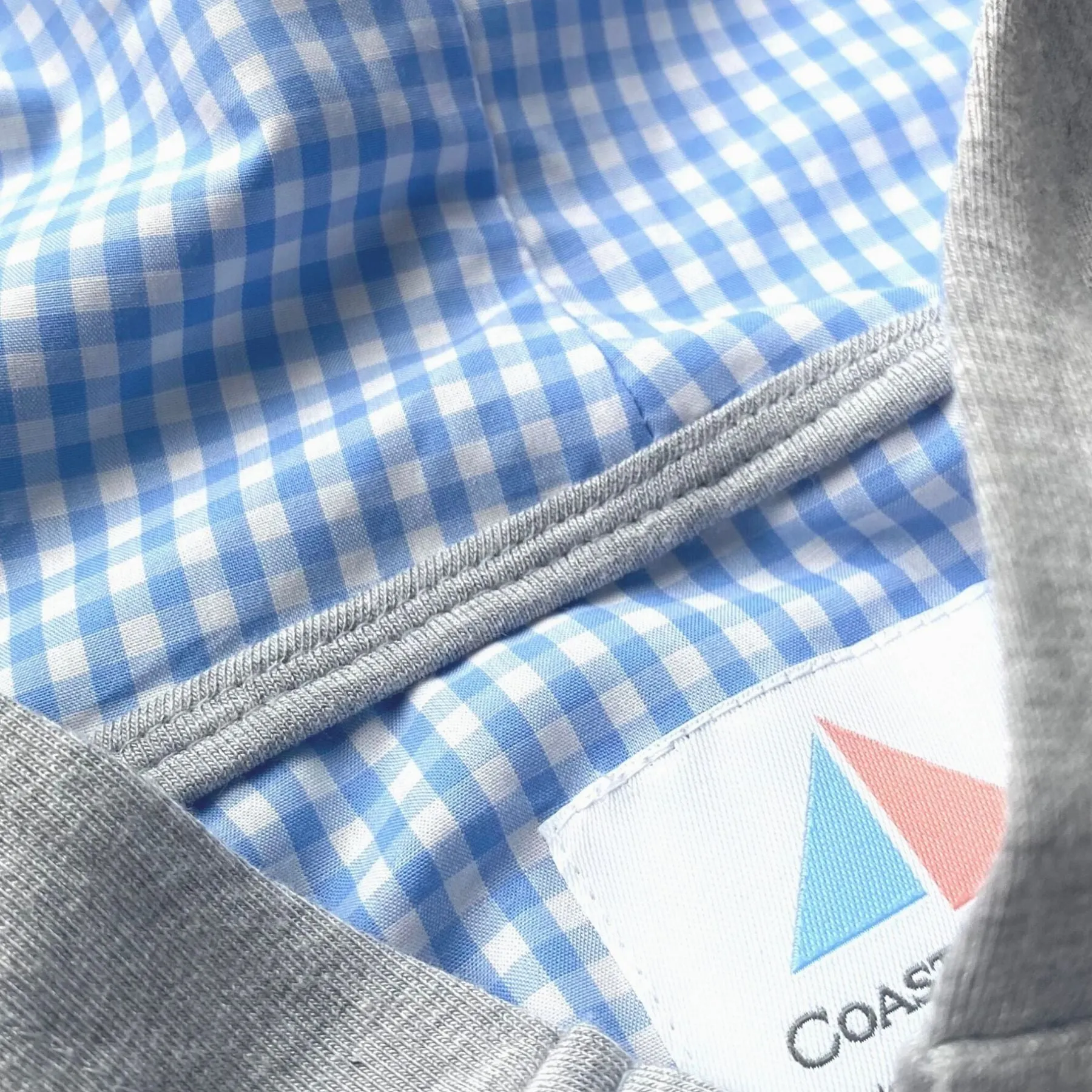 Seaside Deckhand Hoodie - Athletic Grey sold by Coastal Crew product image thumbnail 2