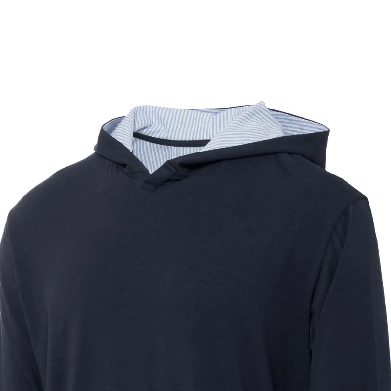 Charleston Deckhand Hoodie - Navy sold by Coastal Crew