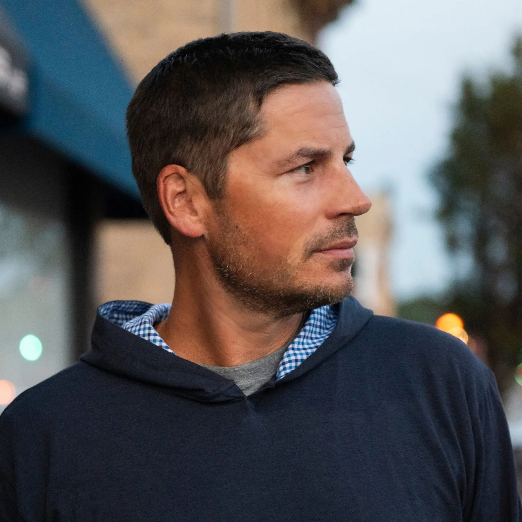 Nantucket Deckhand Hoodie - Navy sold by Coastal Crew product image thumbnail 5