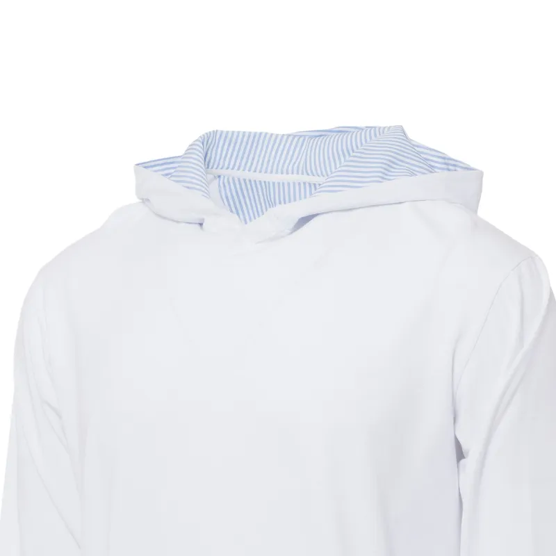 Charleston Deckhand Hoodie - White sold by Coastal Crew
