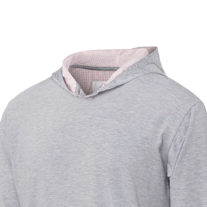 Sanibel Deckhand Hoodie - Athletic Grey sold by Coastal Crew