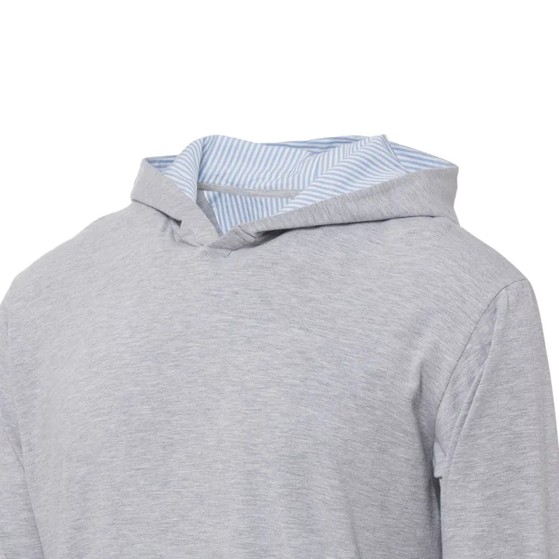Charleston Deckhand Hoodie - Athletic Grey sold by Coastal Crew