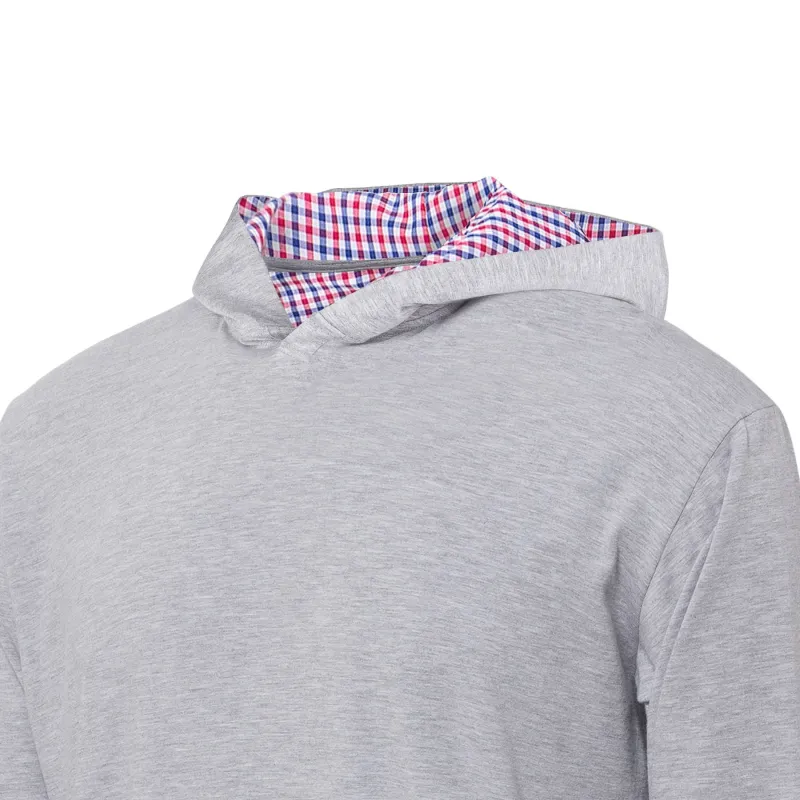 Cape Cod Deckhand Hoodie - Athletic Grey sold by Coastal Crew