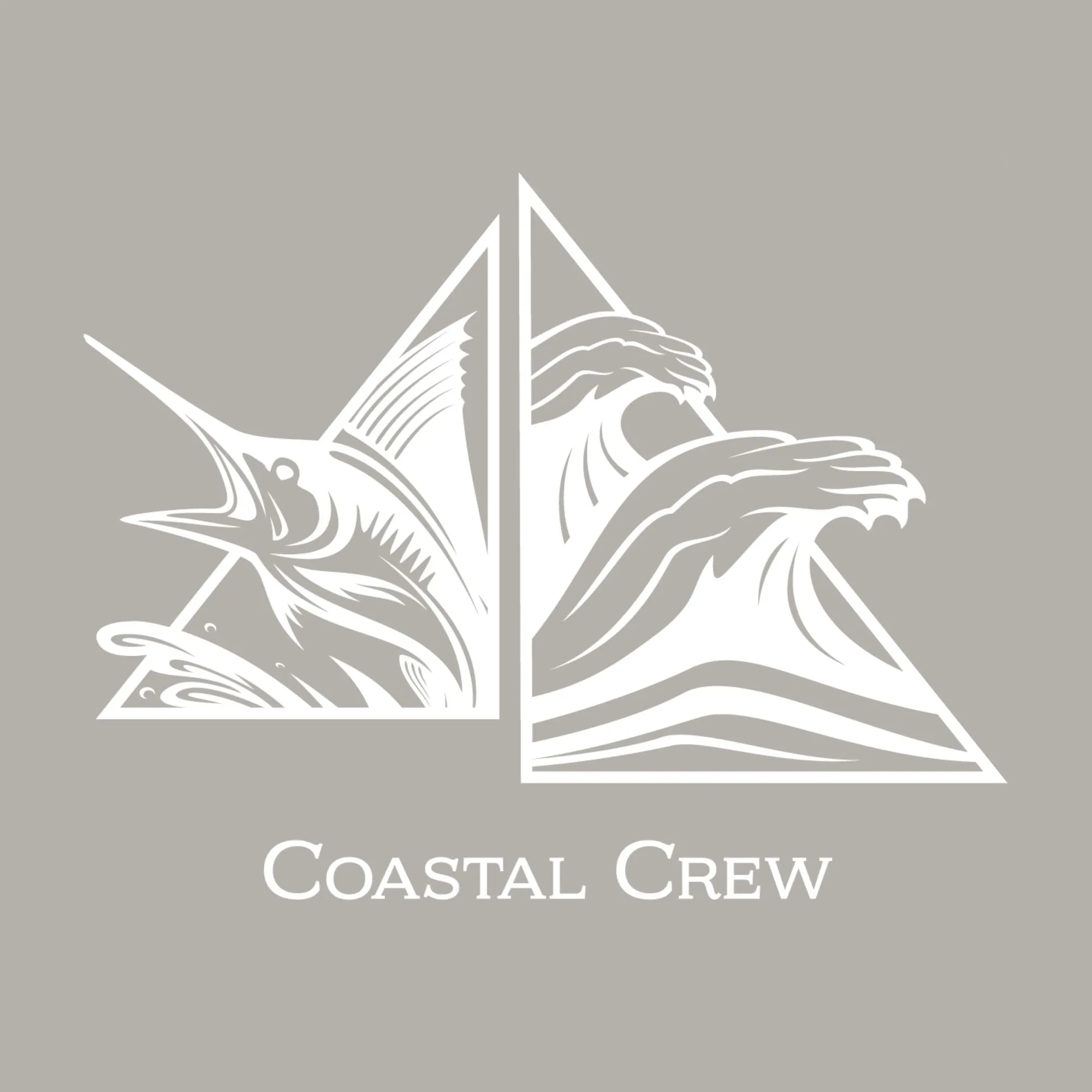 "High Tide" T-Shirt - Grey sold by Coastal Crew product image thumbnail 2