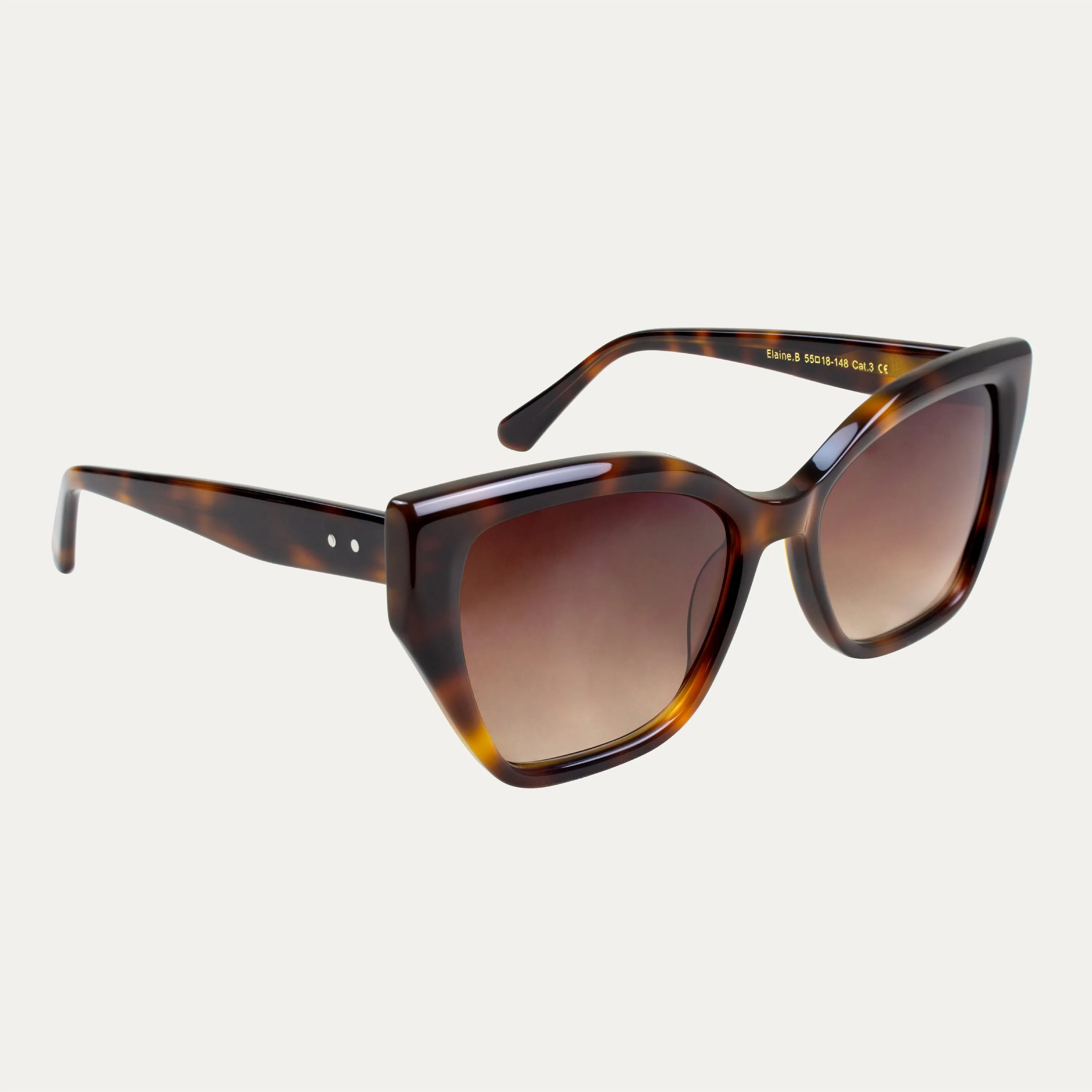 Elaine.B Brown / Havana - Sunglasses sold by Le Petit Lunetier product image thumbnail 4