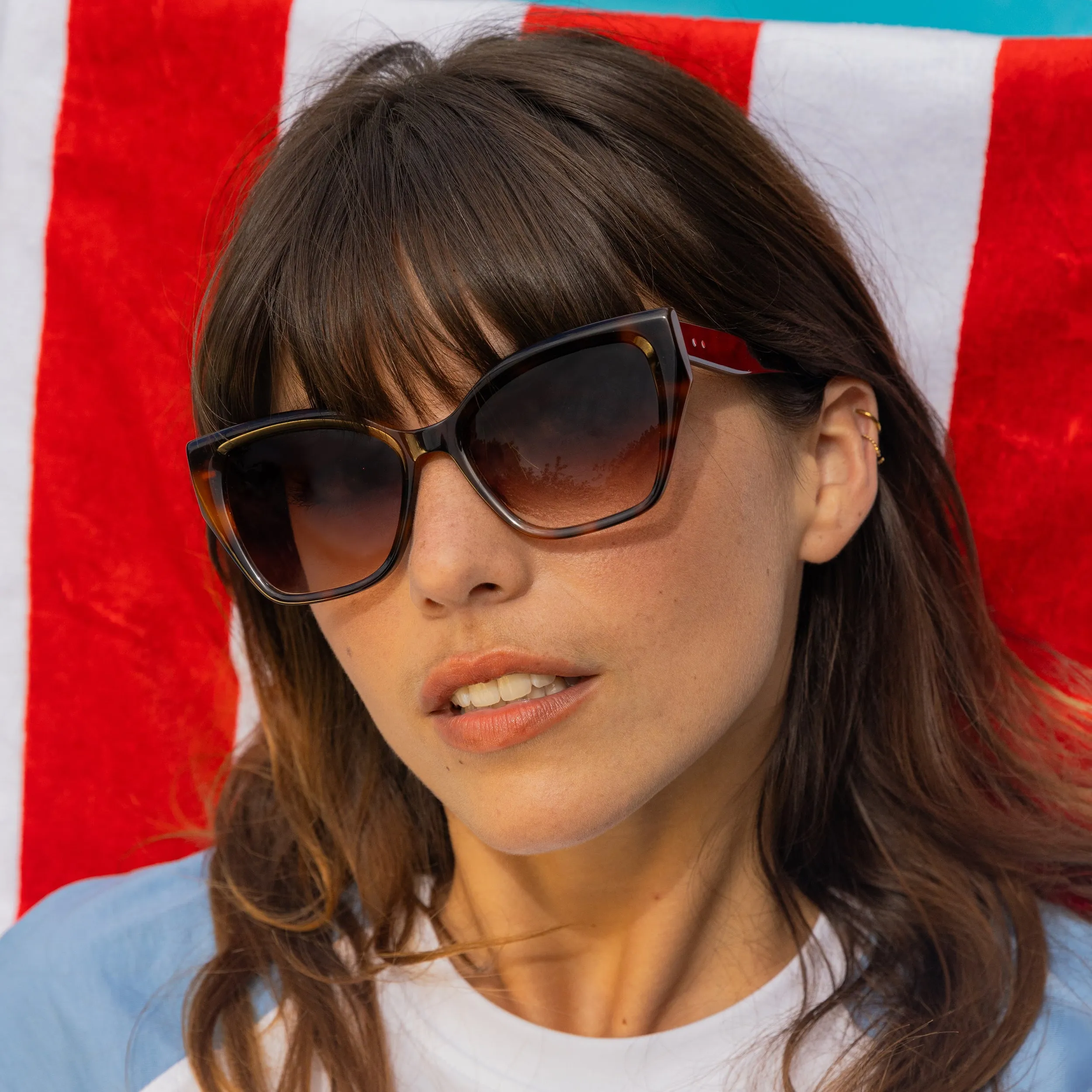 Elaine.B Brown / Havana - Sunglasses sold by Le Petit Lunetier