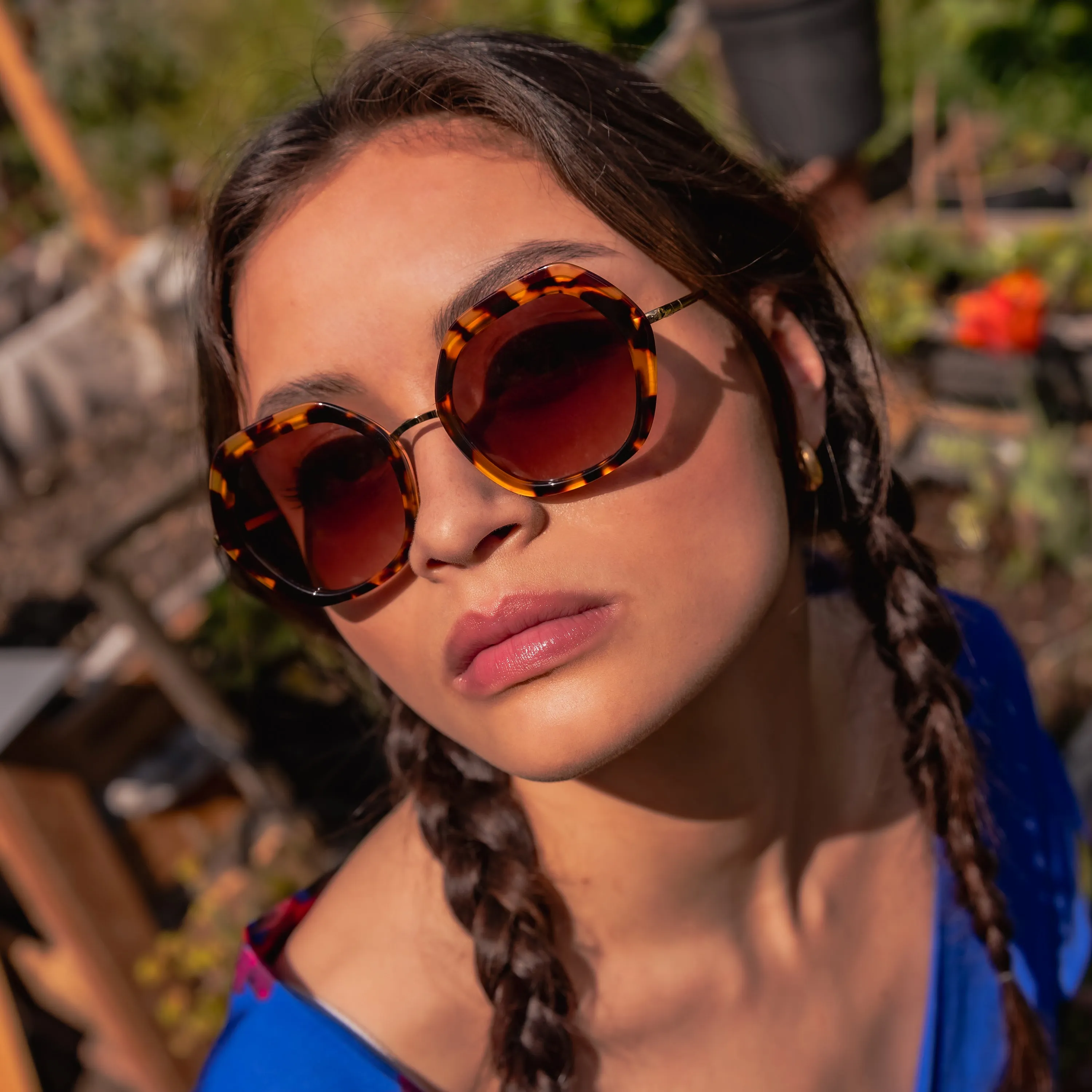 Polly.G Brown / Havana - Sunglasses sold by Le Petit Lunetier