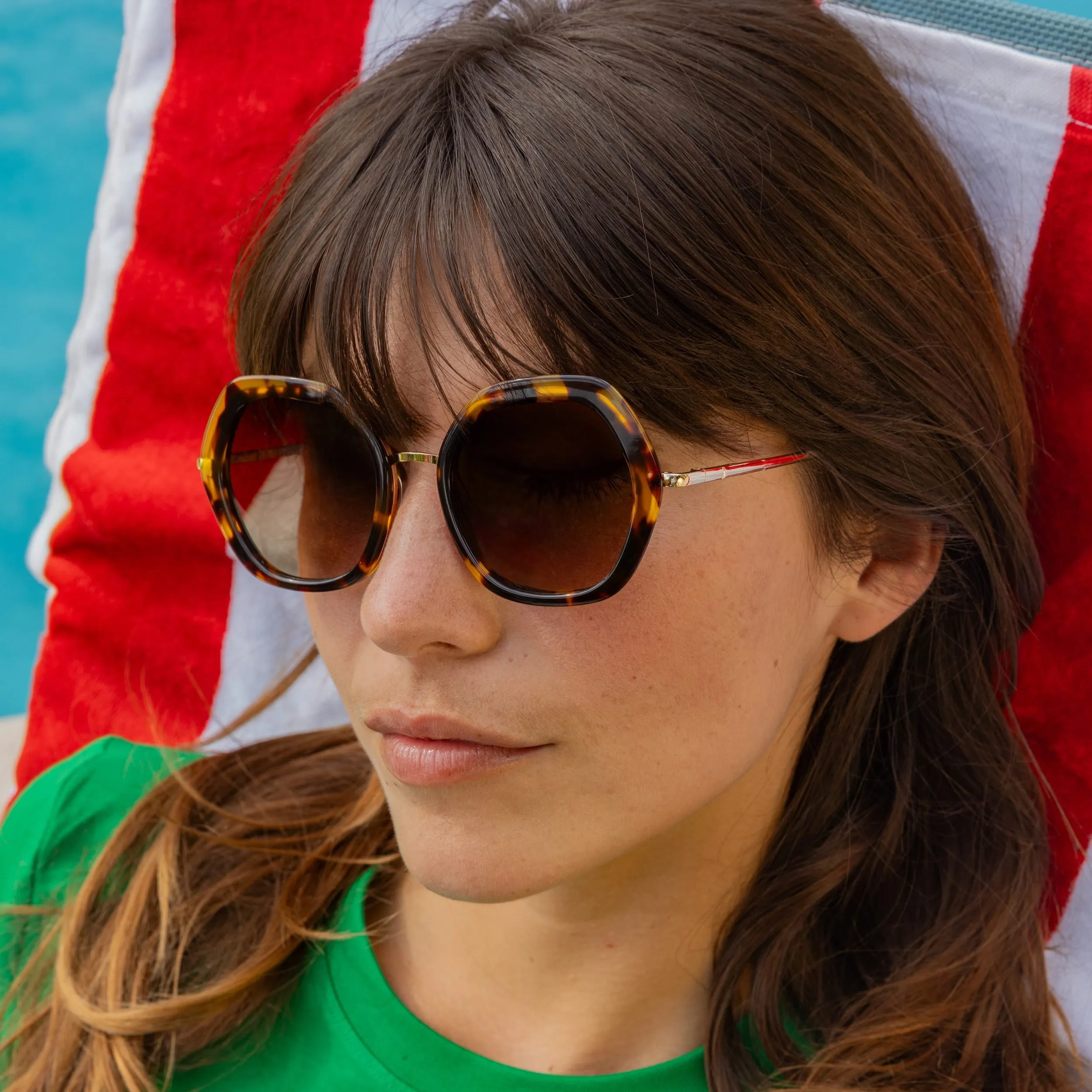 Polly.G Brown / Havana - Sunglasses sold by Le Petit Lunetier product image thumbnail 4