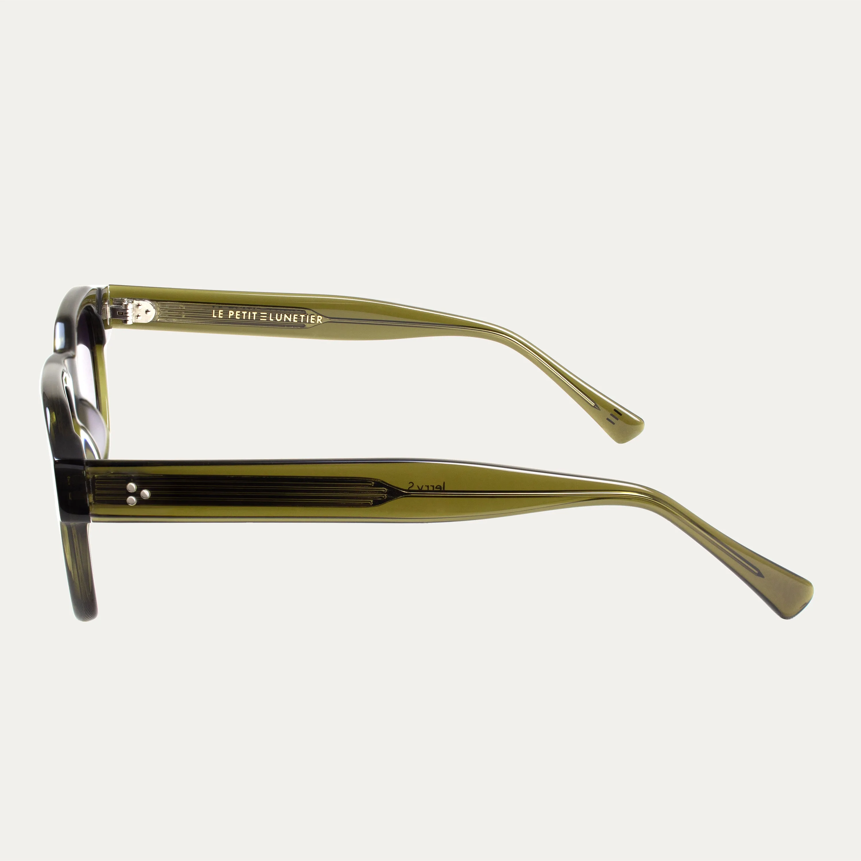 Jerry.S Gray Green - Sunglasses sold by Le Petit Lunetier product image thumbnail 4