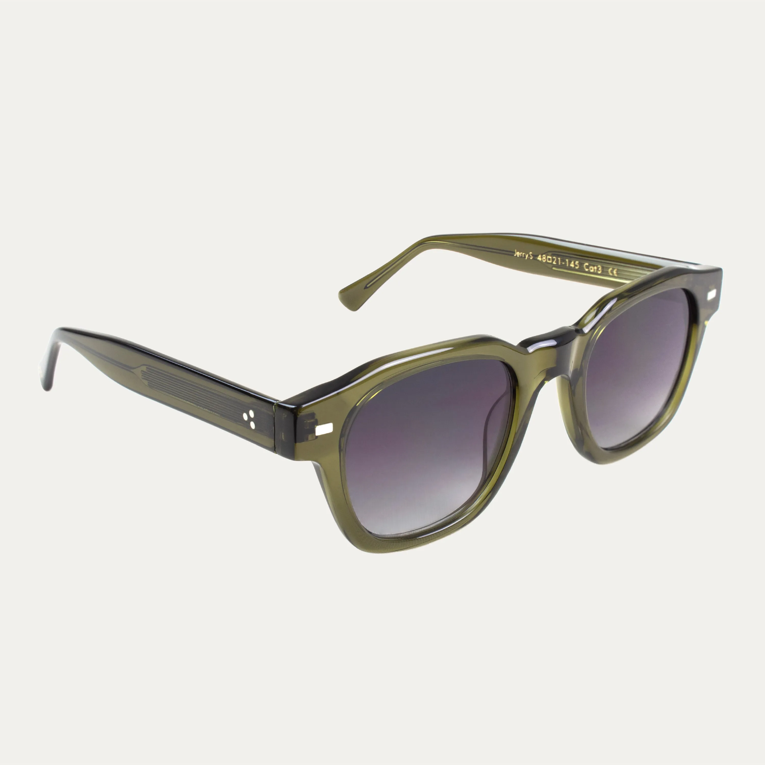 Jerry.S Gray Green - Sunglasses sold by Le Petit Lunetier product image thumbnail 3