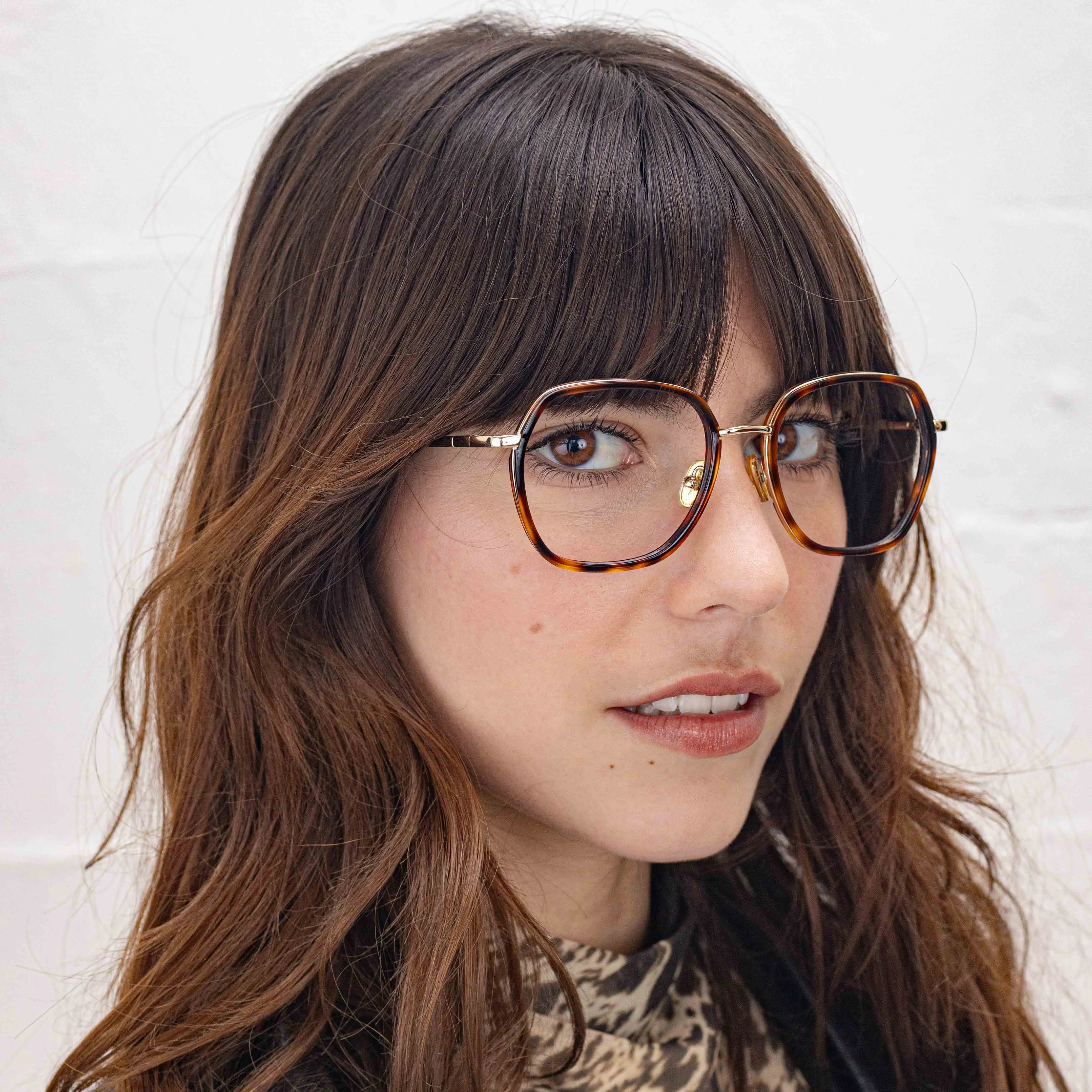 Nora.A Brown / Havana - Blue Light sold by Le Petit Lunetier product image thumbnail 2