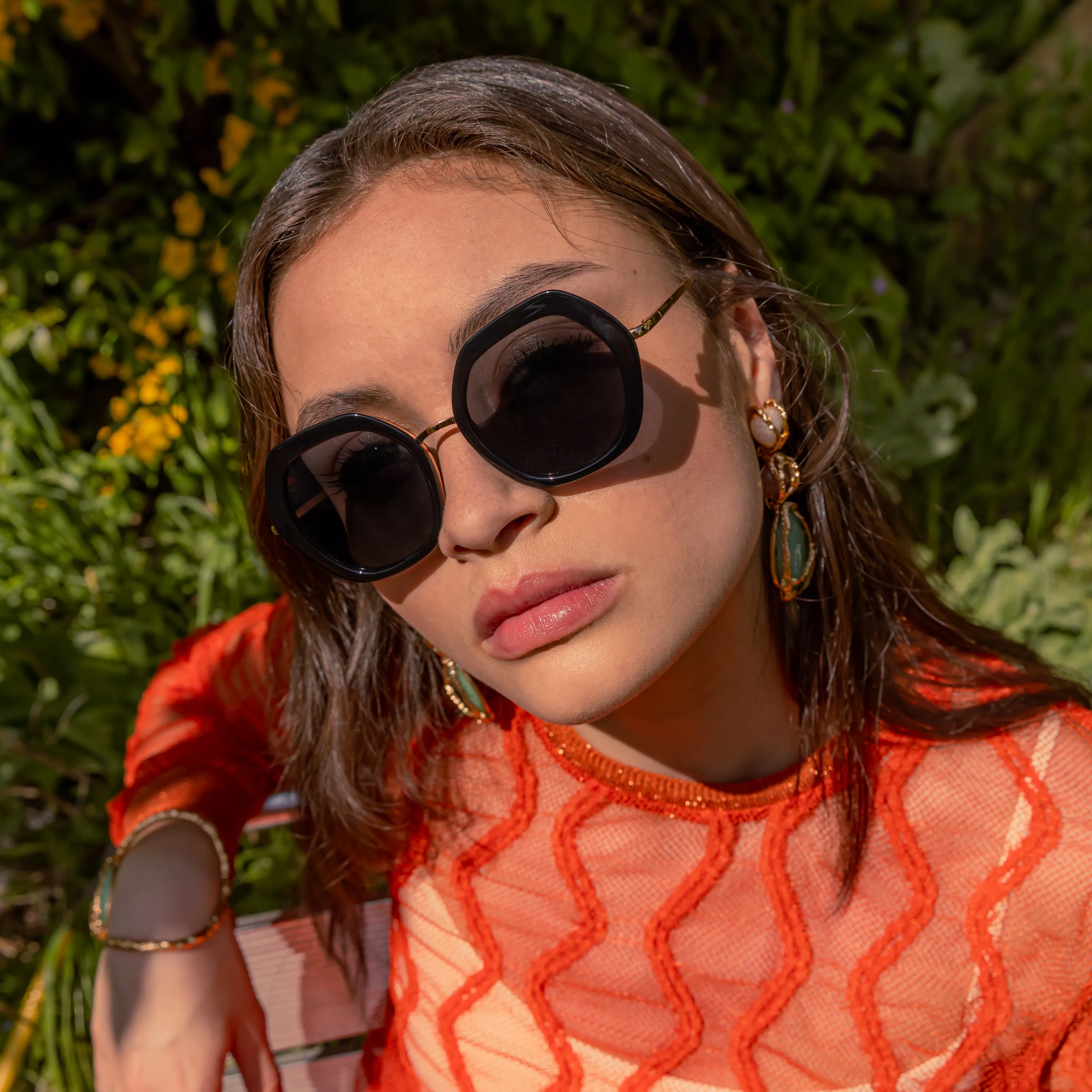 Polly.G Black - Sunglasses sold by Le Petit Lunetier product image thumbnail 2