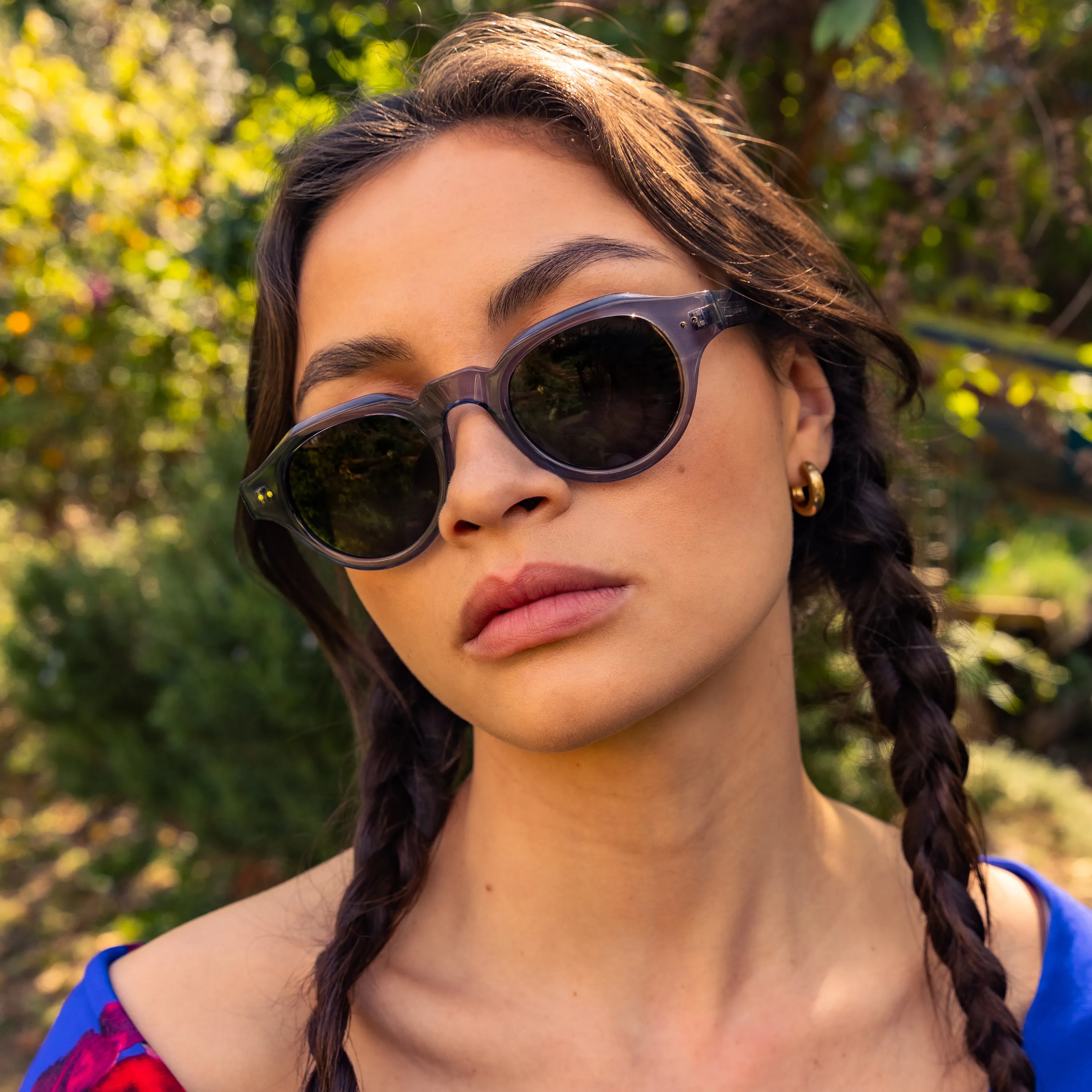 Grace.B Gray - Sunglasses sold by Le Petit Lunetier product image thumbnail 5