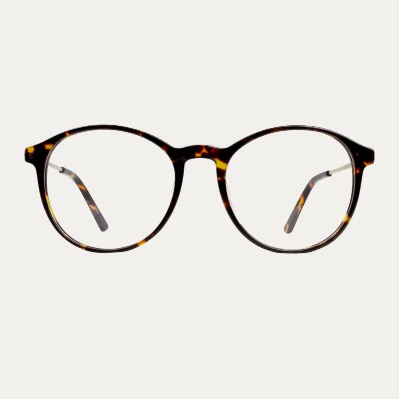 Clem Brown / Havana - Blue Light sold by Le Petit Lunetier