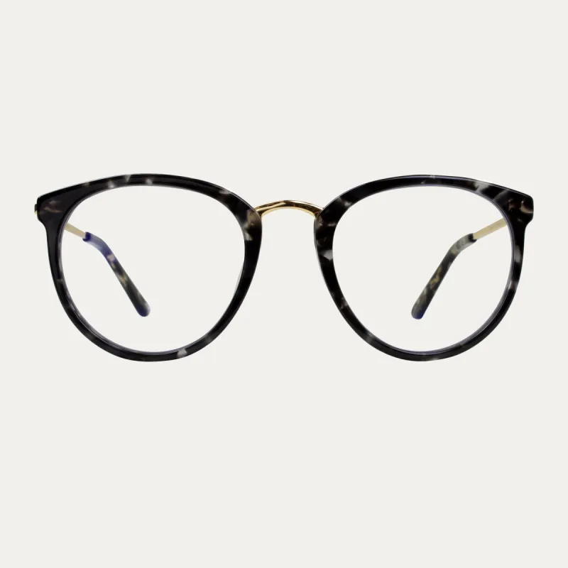 Emma.S Black / Havana - Blue Light sold by Le Petit Lunetier