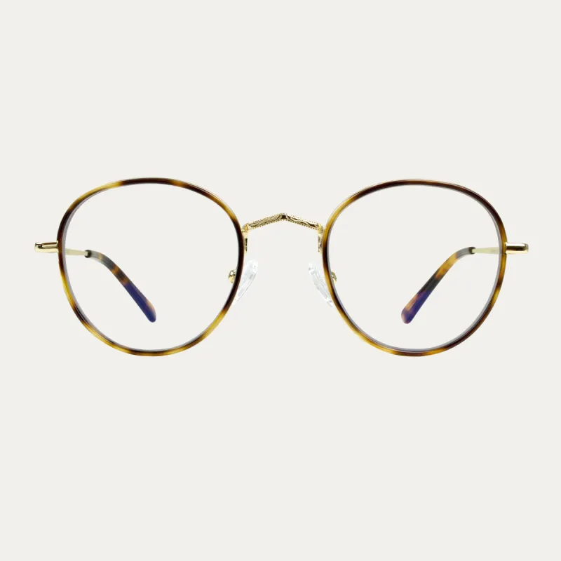 Charlotte Brown / Havana - Blue Light sold by Le Petit Lunetier