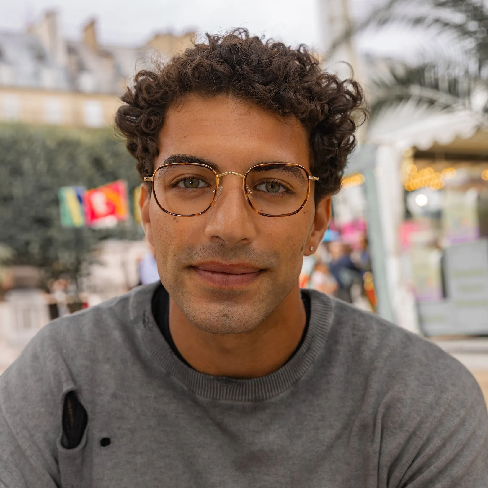 Peter.S Brown / Havana - Blue Light sold by Le Petit Lunetier product image thumbnail 2