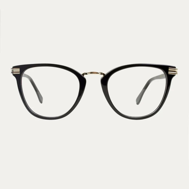 Bradley.J Black - Blue Light sold by Le Petit Lunetier