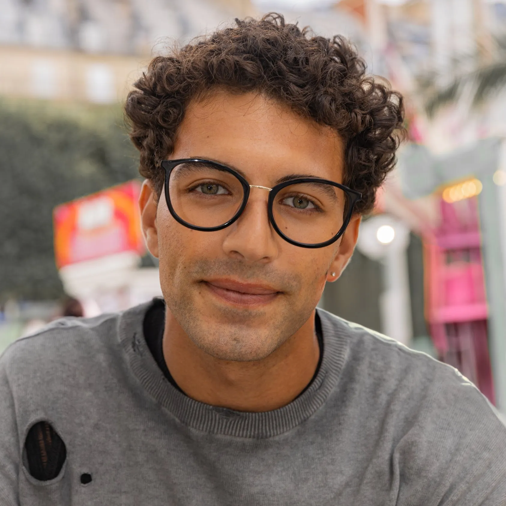 Billie.C Black - Blue Light sold by Le Petit Lunetier product image thumbnail 5