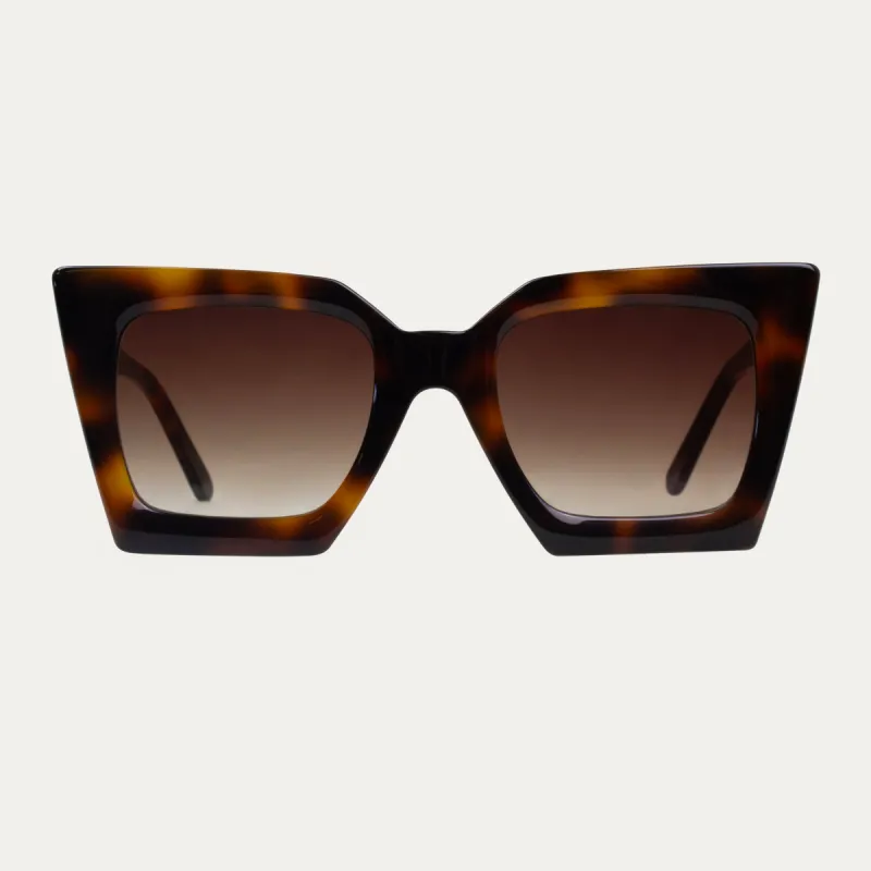 Léa.N Brown / Havana - Sunglasses sold by Le Petit Lunetier
