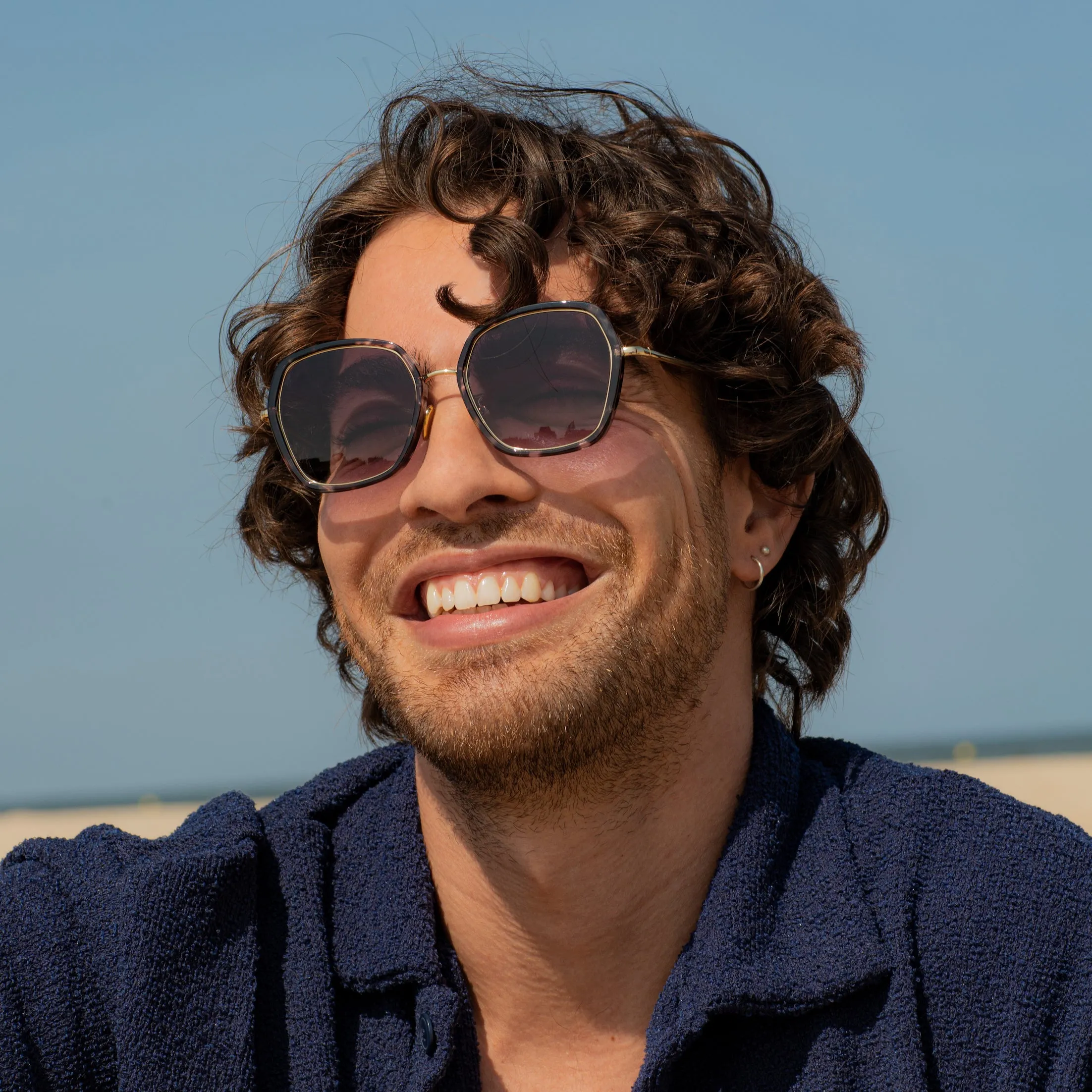 Michaela.S Black / Havana - Sunglasses sold by Le Petit Lunetier product image thumbnail 5