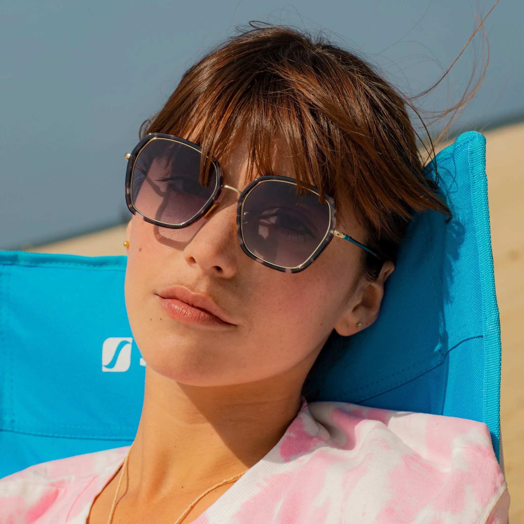 Michaela.S Black / Havana - Sunglasses sold by Le Petit Lunetier product image thumbnail 3