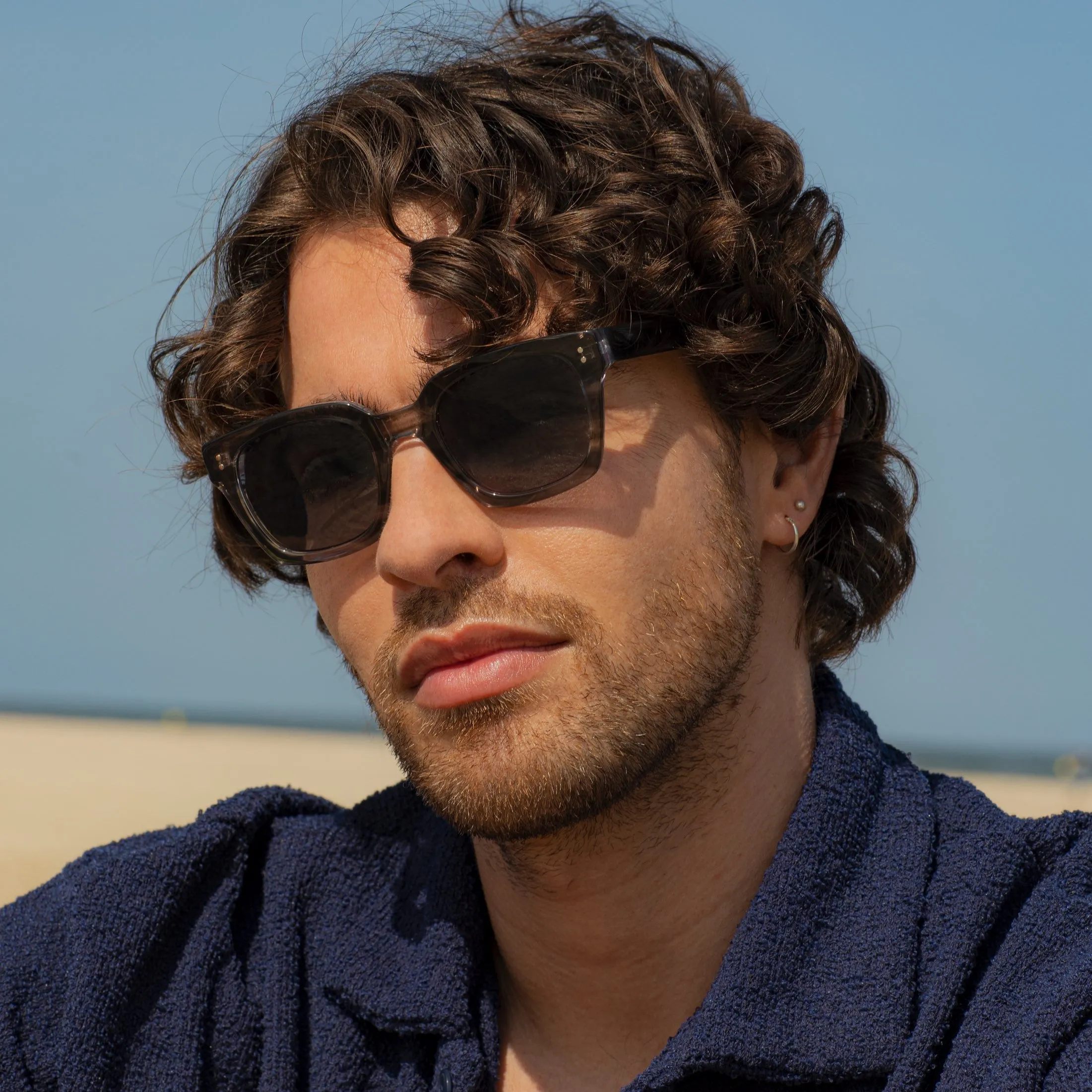 Josh.H Gray - Sunglasses sold by Le Petit Lunetier