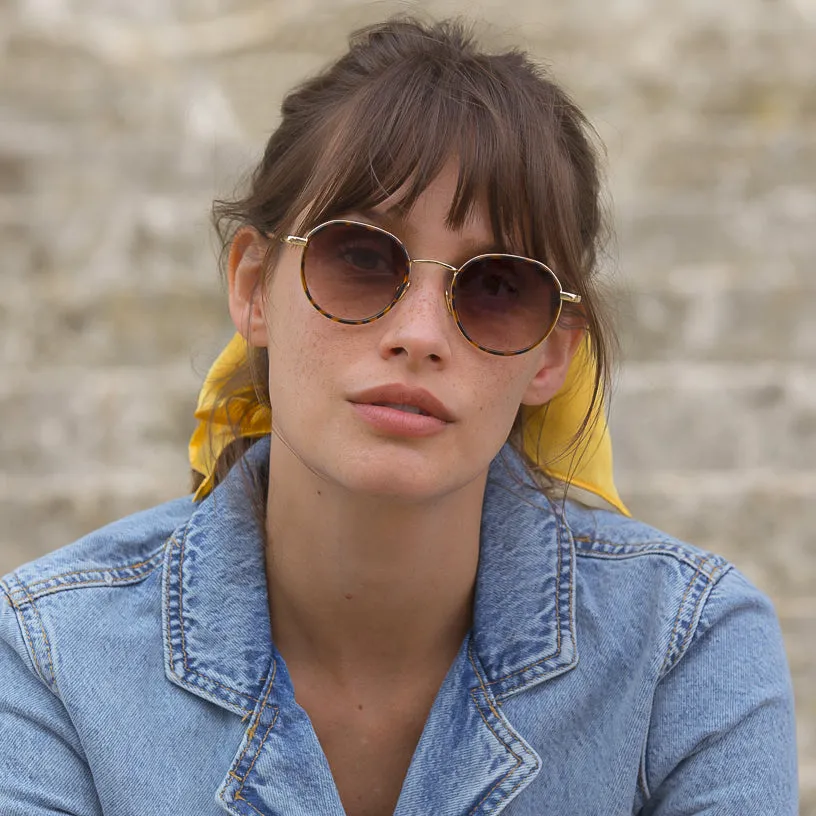 Olivia.B Brown / Havana - Sunglasses sold by Le Petit Lunetier product image thumbnail 2
